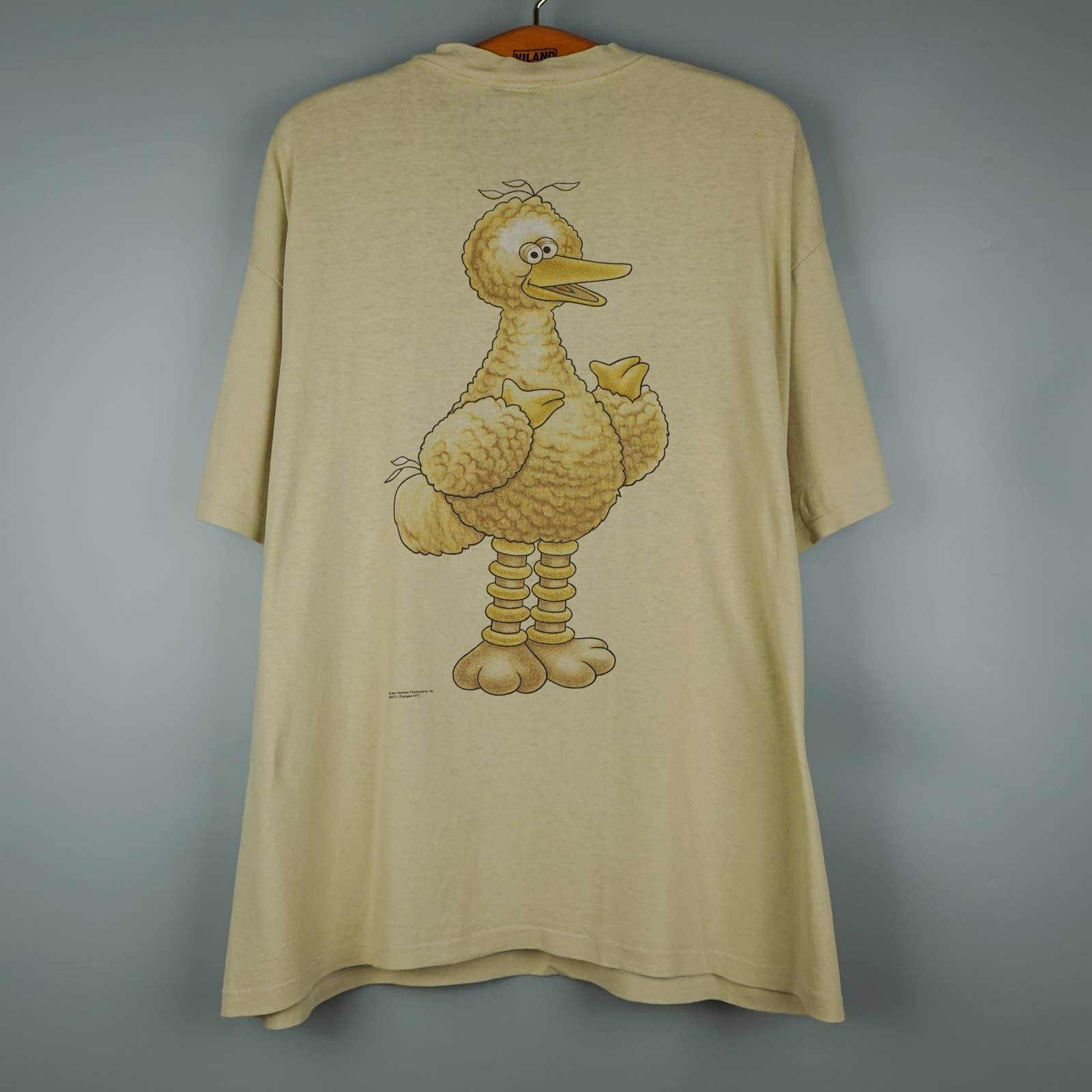 Cartoon Network × Vintage 1990s Big Bird Sesame Street t-shirt Jim Henson Size US XXL / EU 58 / 5 - 1 Thumbnail