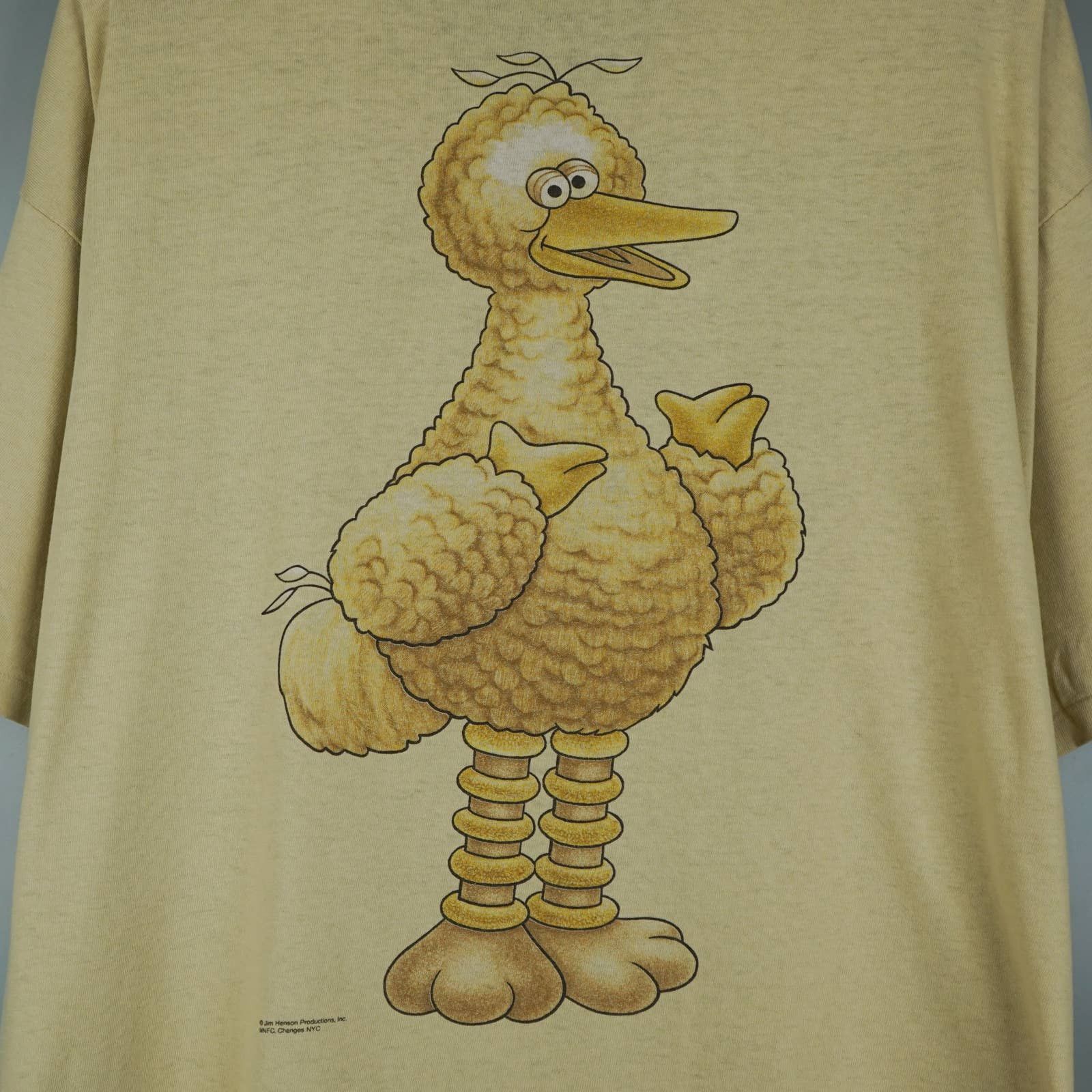 Cartoon Network × Vintage 1990s Big Bird Sesame Street t-shirt Jim Henson Size US XXL / EU 58 / 5 - 2 Thumbnail
