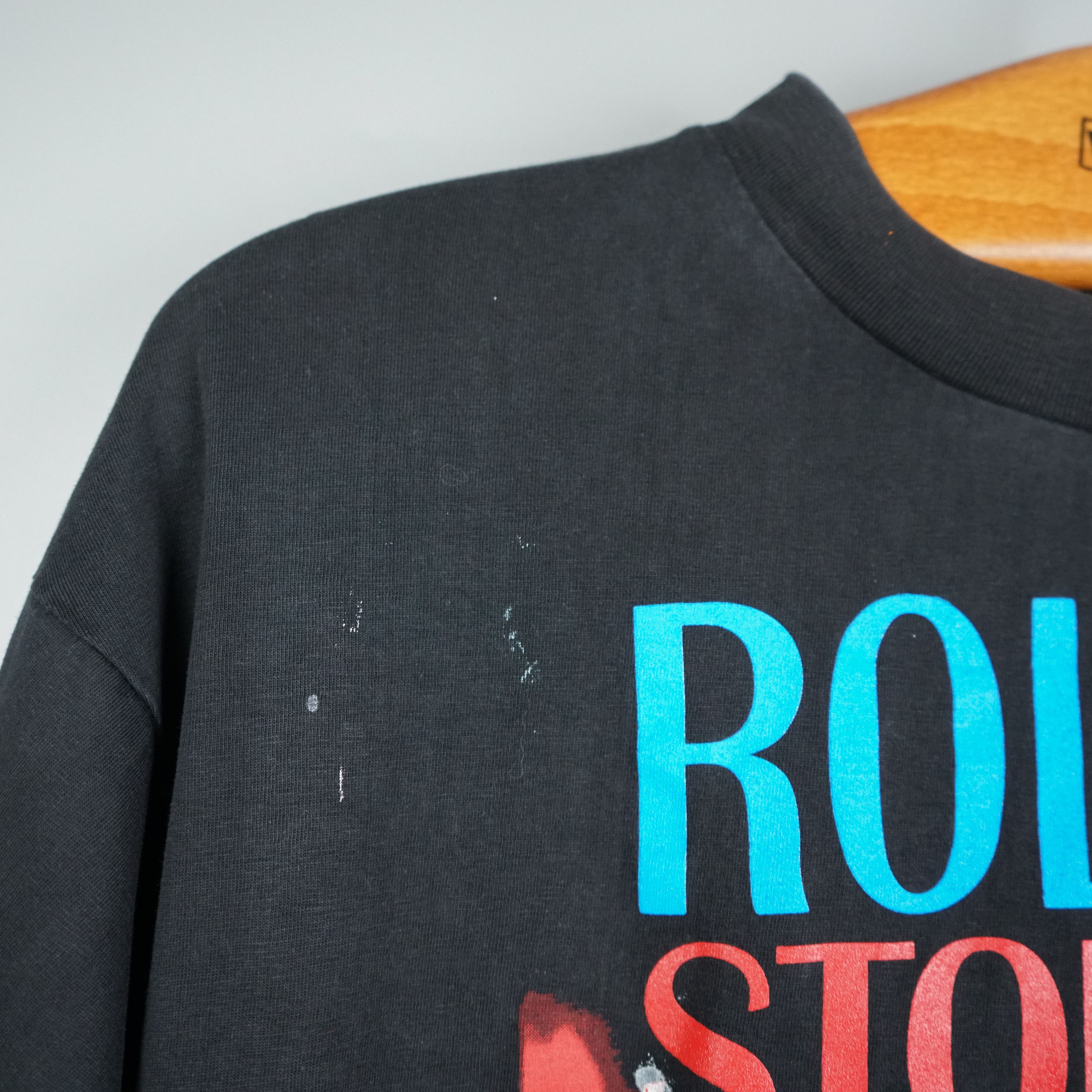 Band Tees × The Rolling Stones × Vintage 1994 Rolling Stones Distressed t shirt Size US L / EU 52-54 / 3 - 8 Thumbnail