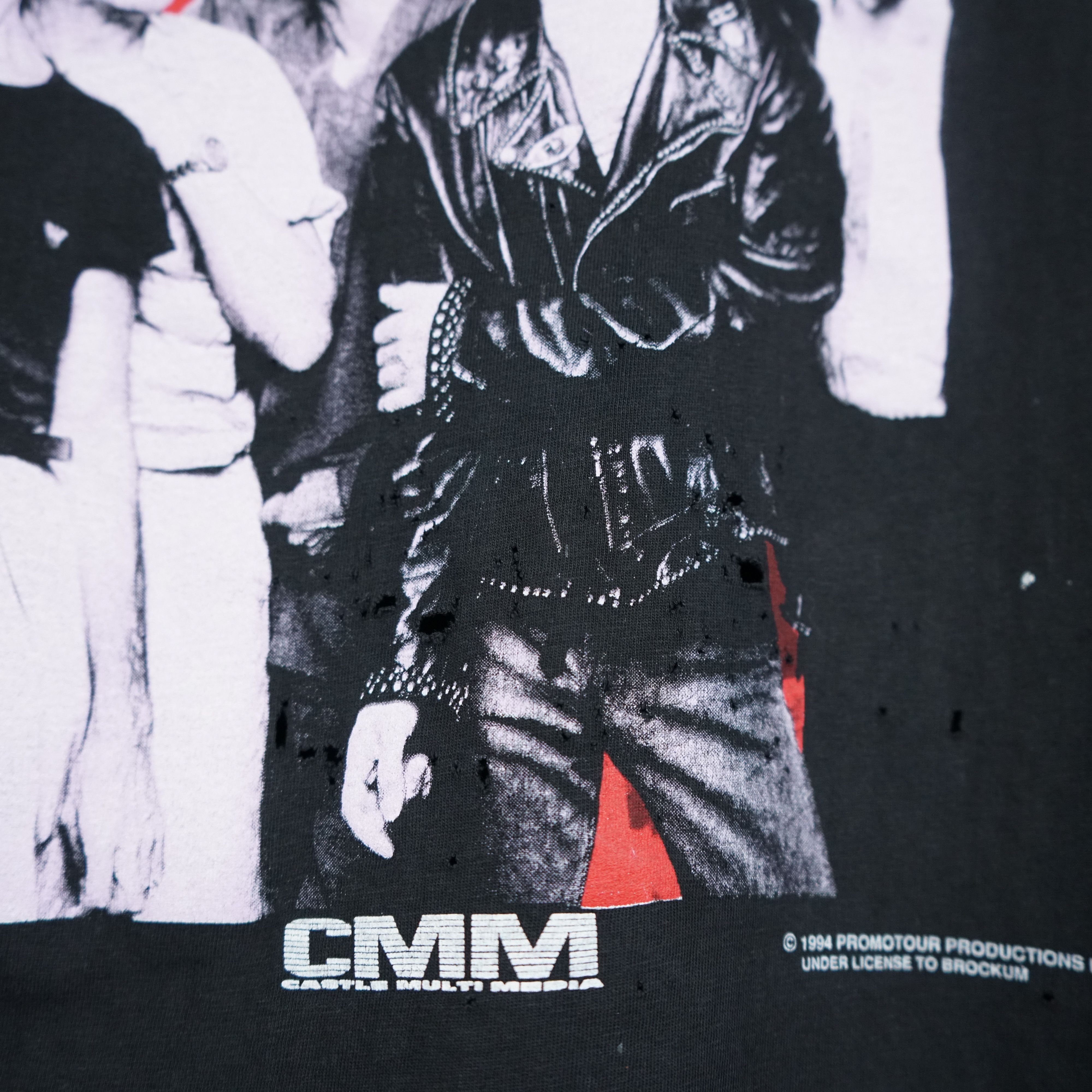 Band Tees × The Rolling Stones × Vintage 1994 Rolling Stones Distressed t shirt Size US L / EU 52-54 / 3 - 5 Thumbnail