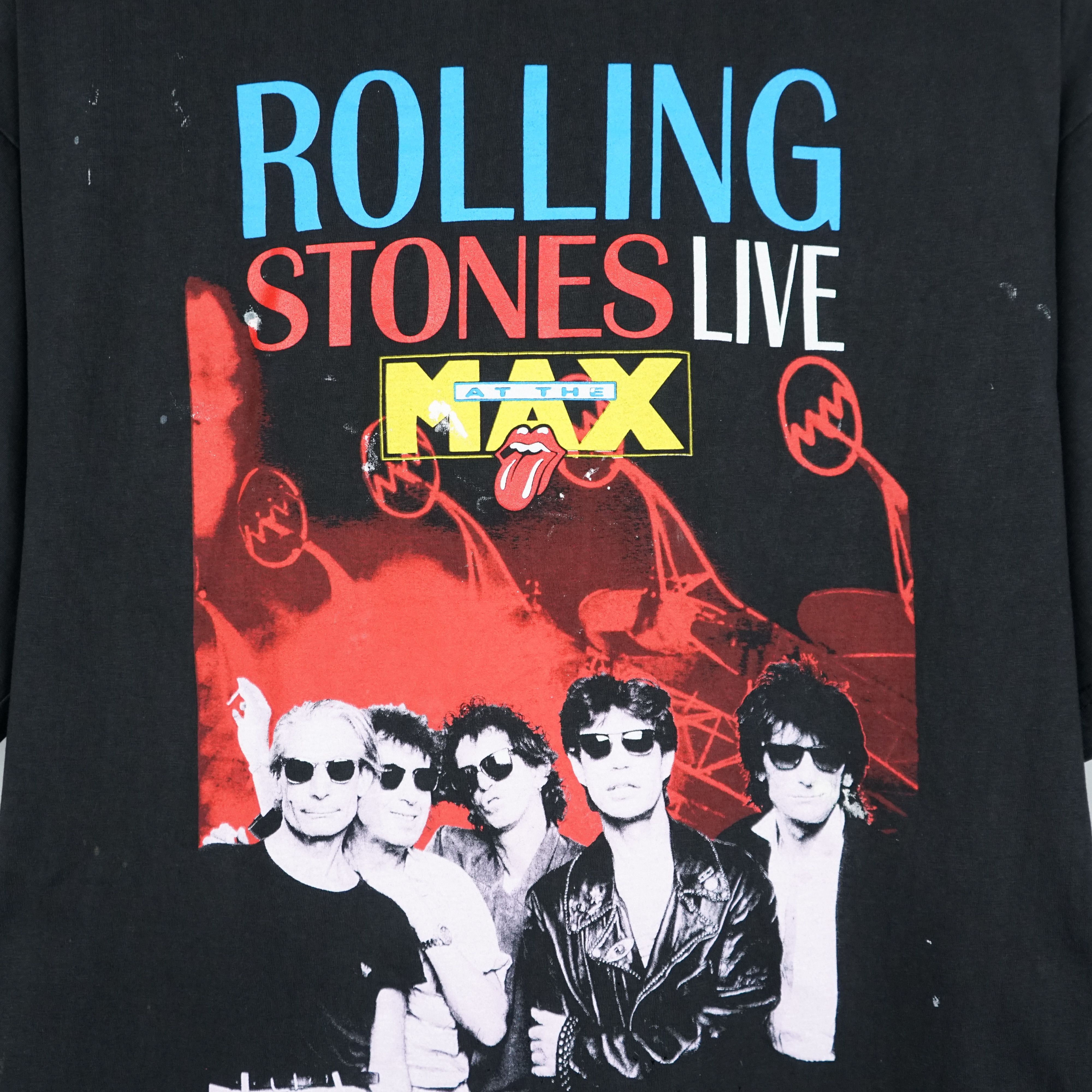 Band Tees × The Rolling Stones × Vintage 1994 Rolling Stones Distressed t shirt Size US L / EU 52-54 / 3 - 2 Thumbnail