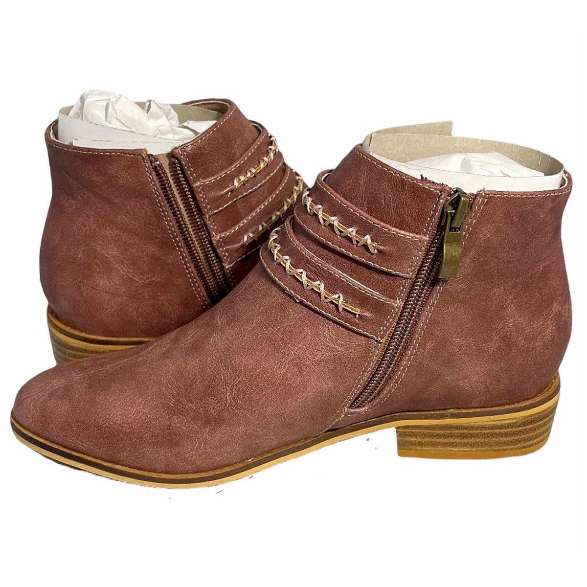 Other Mauve Ankle Boot Size 6.5 Women’s NIB Size US 6.5 / IT 36.5 - 1 Thumbnail
