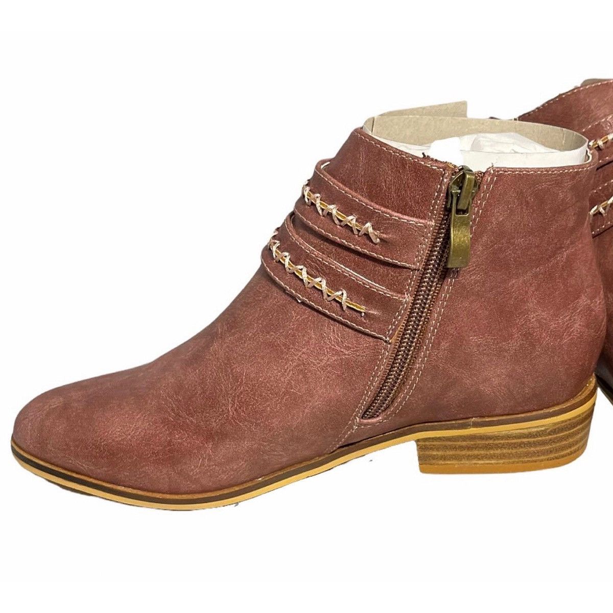 Other Mauve Ankle Boot Size 6.5 Women’s NIB Size US 6.5 / IT 36.5 - 5 Thumbnail