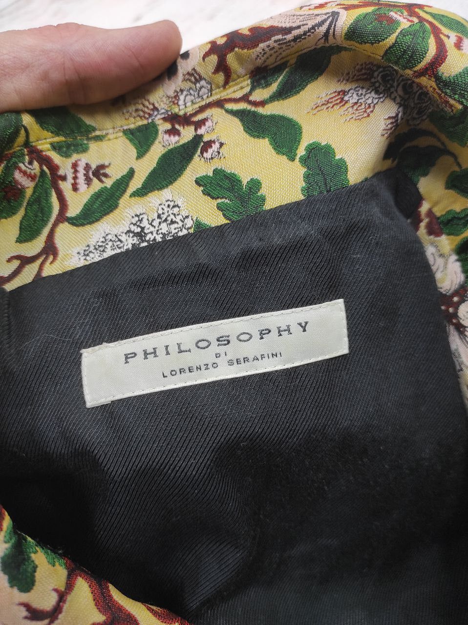 Other Philosophy di Lorenzo Serafini Blazer Jacket Jacquard XL Size XL / US 12-14 / IT 48-50 - 9 Thumbnail
