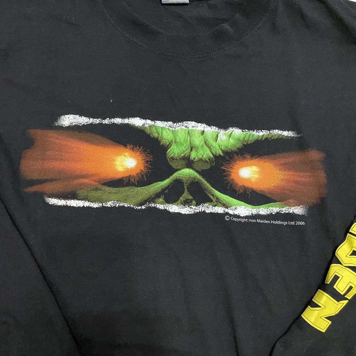 Band Tees Iron Maiden - Metal 2006 Eddies Back! Long Sleeve Size US L / EU 52-54 / 3 - 3 Thumbnail