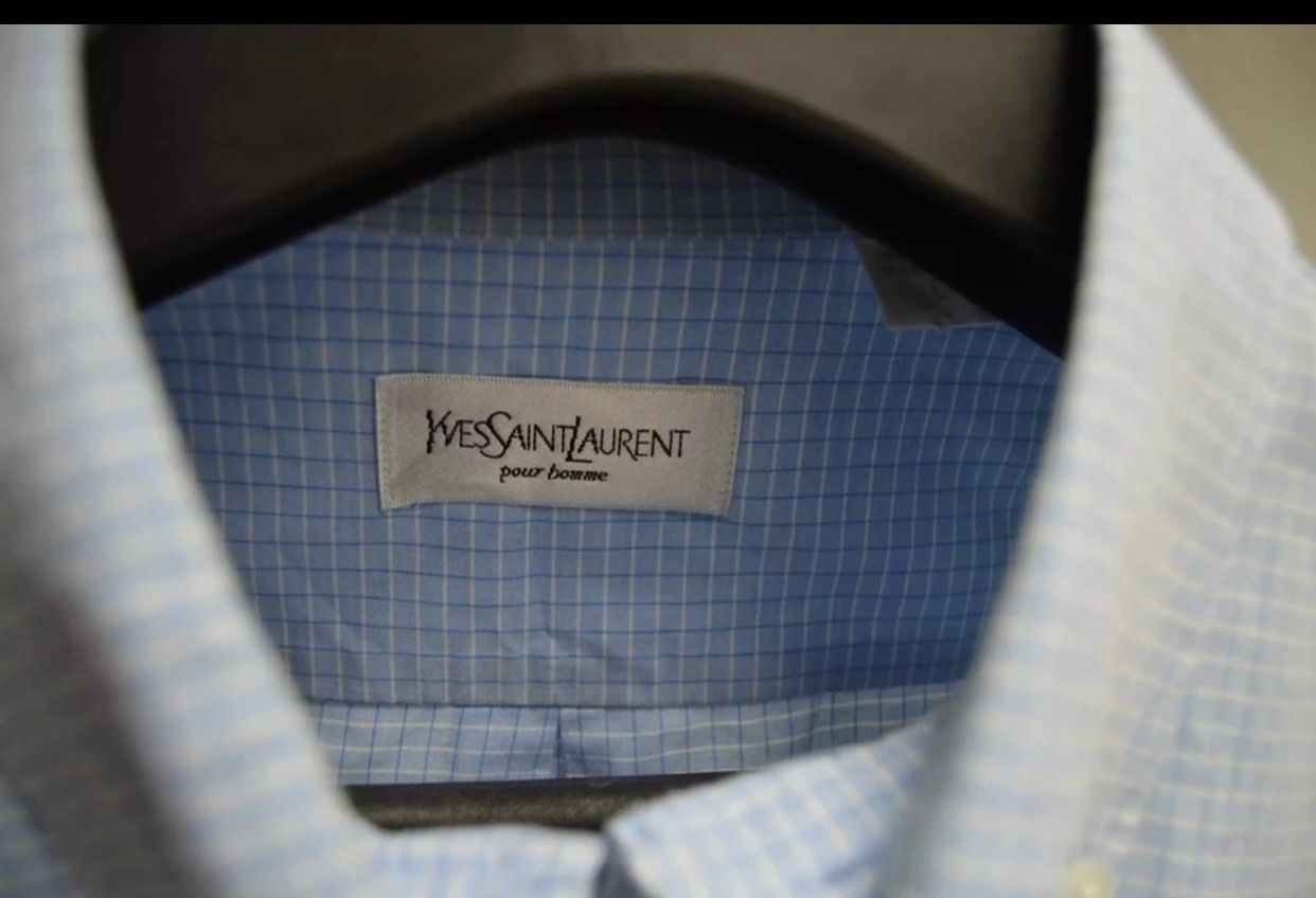 Yves Saint Laurent Yves Saint Laurent YSL longsleeve shirt L size Size US L / EU 52-54 / 3 - 2 Thumbnail