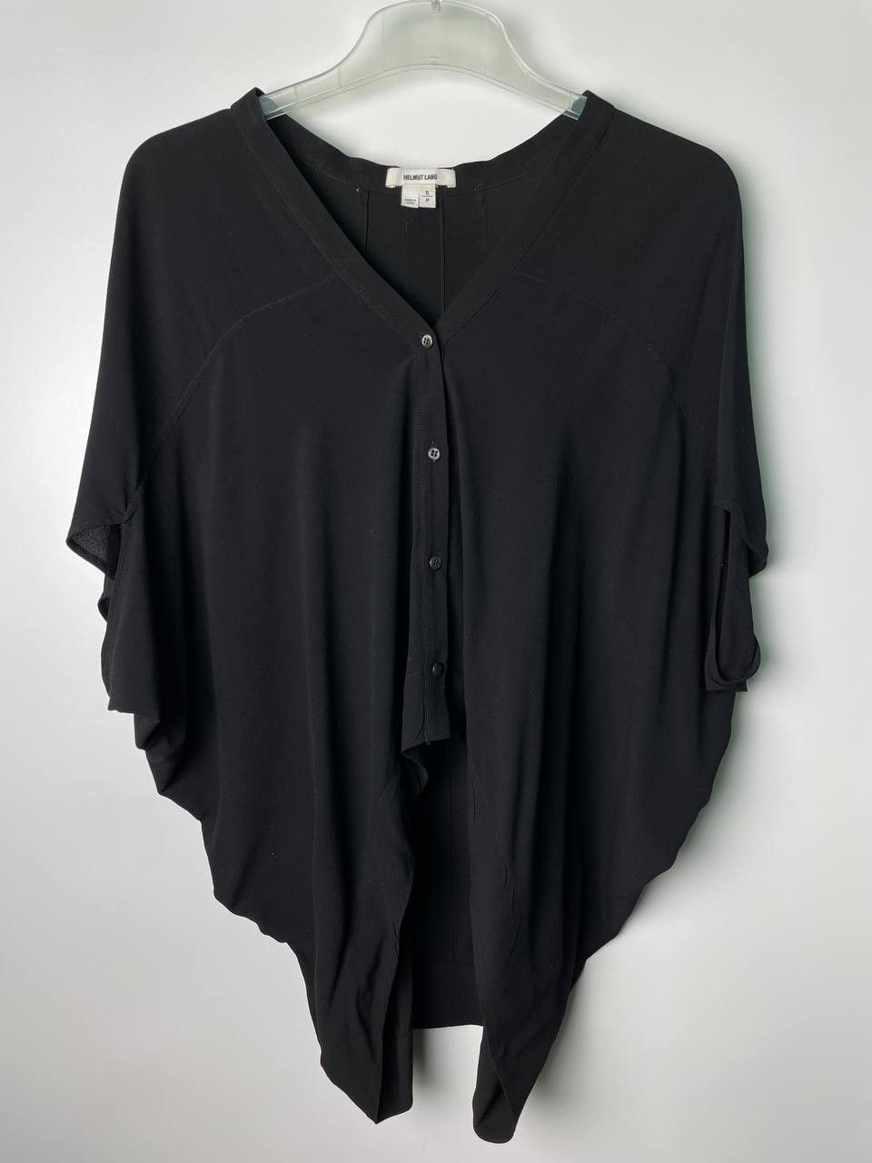 Vintage streetwear Y2K designer Helmut Lang T-shirt blouse