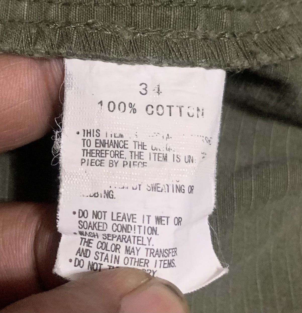 Stussy Vintage Stussy Ripstop Poplin Pants Sun Faded Size US 34 / EU 50 - 5 Thumbnail