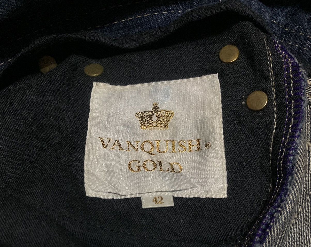 If Six Was Nine Vanquish Gold Flare Bootcut Bell Bottom Jeans Size 31" - 7 Thumbnail