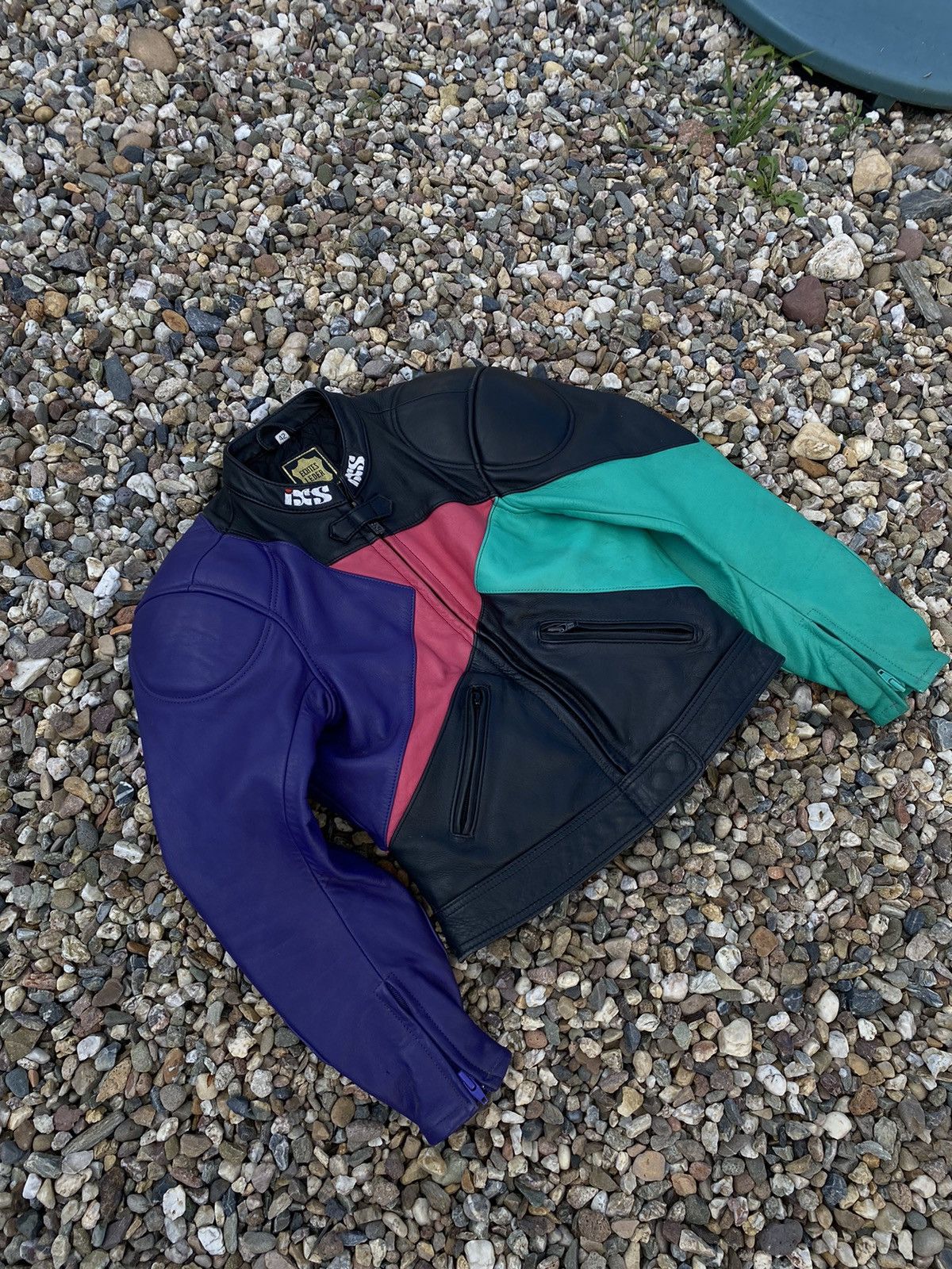 Other Multicolor IXS moto leather racing jacket Size XL / US 12-14 / IT 48-50 - 3 Thumbnail