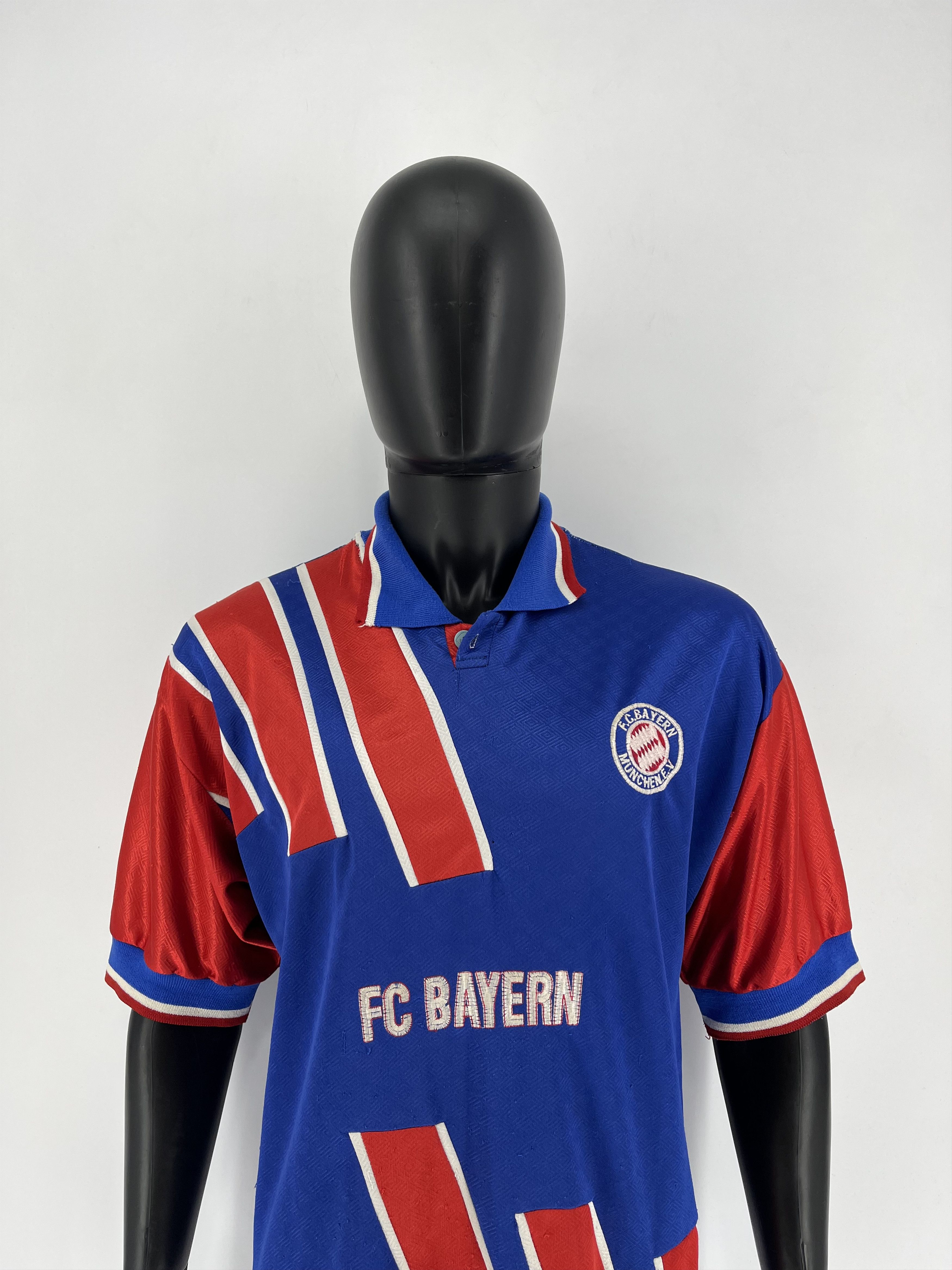 Vintage 70s Umbro Bayern Munchen Home Jersey Tee Shirt Rare Size US L / EU 52-54 / 3 - 1 Thumbnail