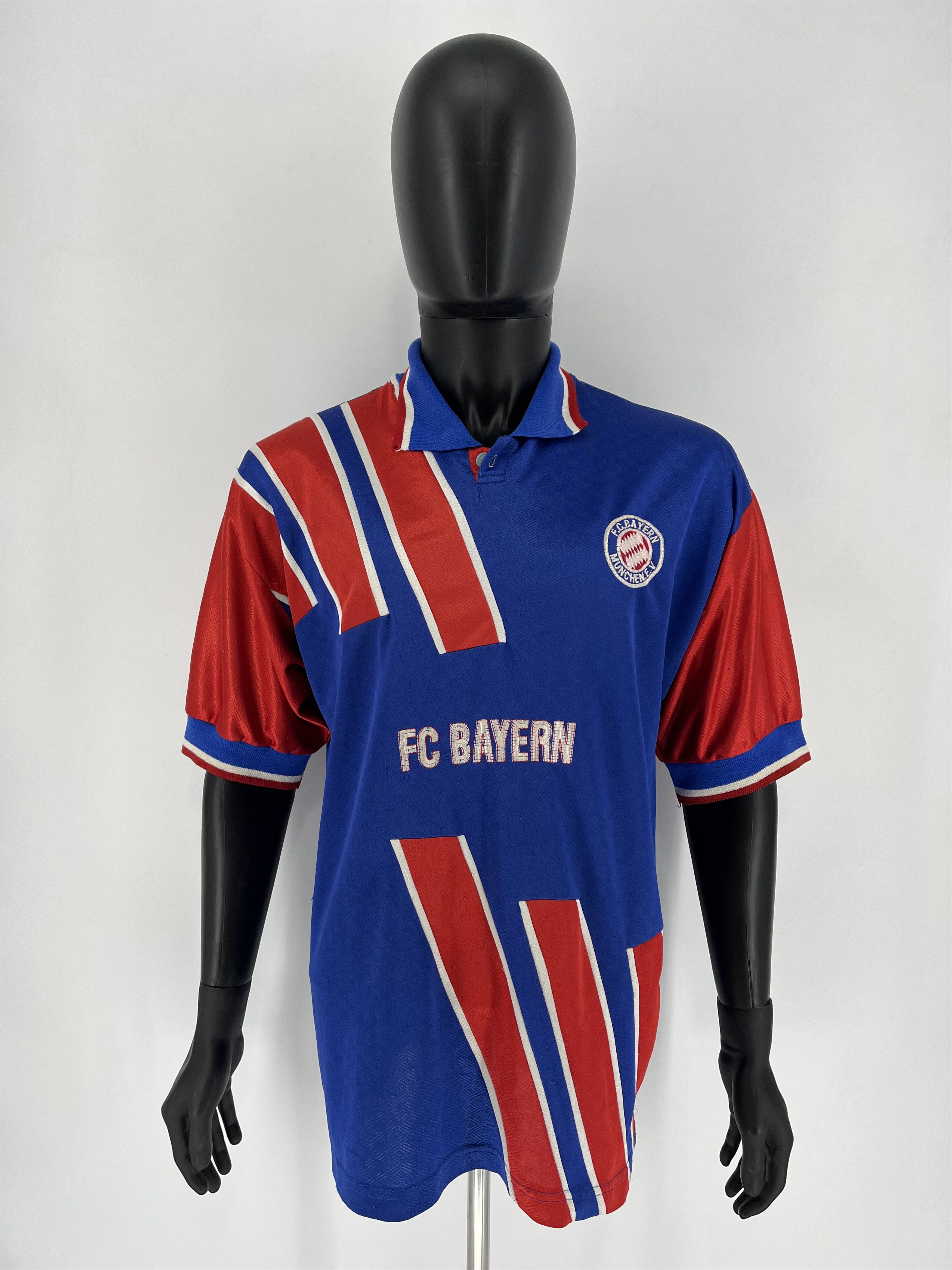 Vintage 70s Umbro Bayern Munchen Home Jersey Tee Shirt Rare Size US L / EU 52-54 / 3 - 2 Thumbnail