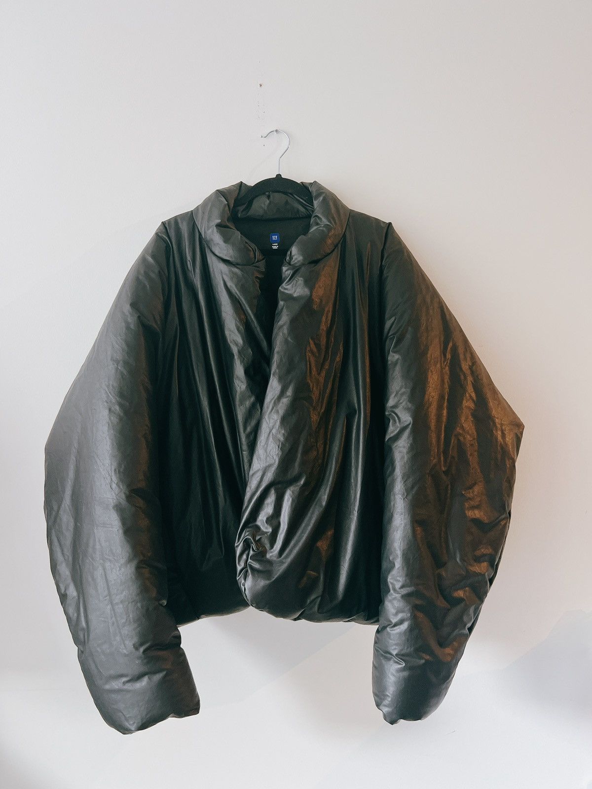 yeezy gap jacket red