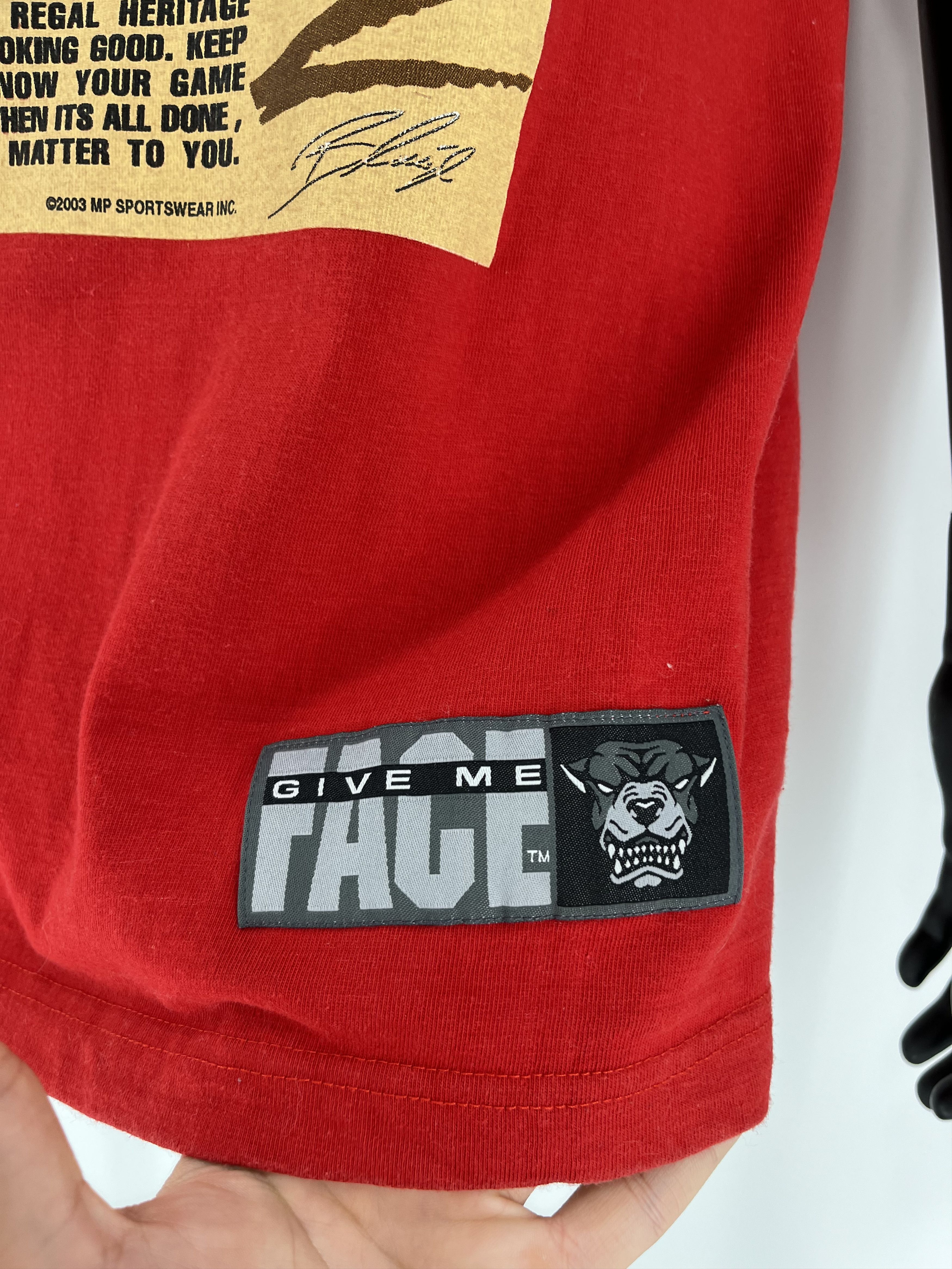 Rap Tees Vintage 2003 hiphop Fashion GIVEMEFACE 03 razor sharp Size US M / EU 48-50 / 2 - 9 Thumbnail