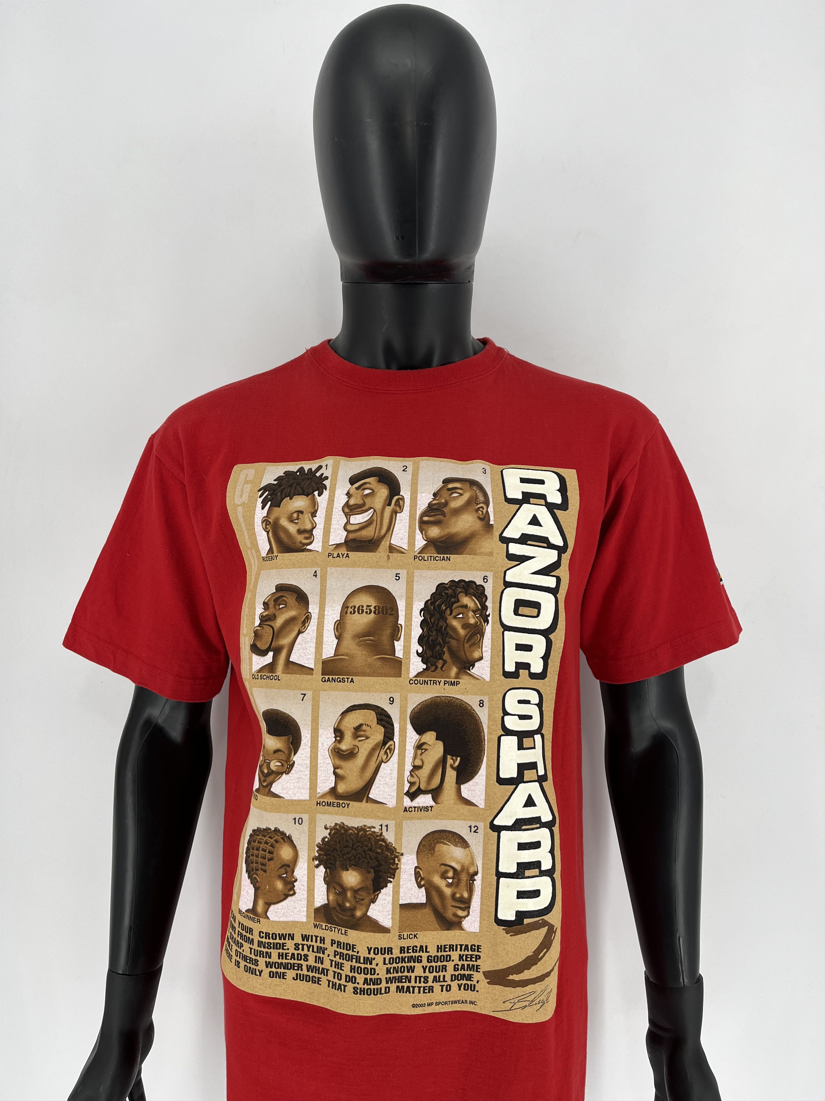 Rap Tees Vintage 2003 hiphop Fashion GIVEMEFACE 03 razor sharp Size US M / EU 48-50 / 2 - 1 Thumbnail