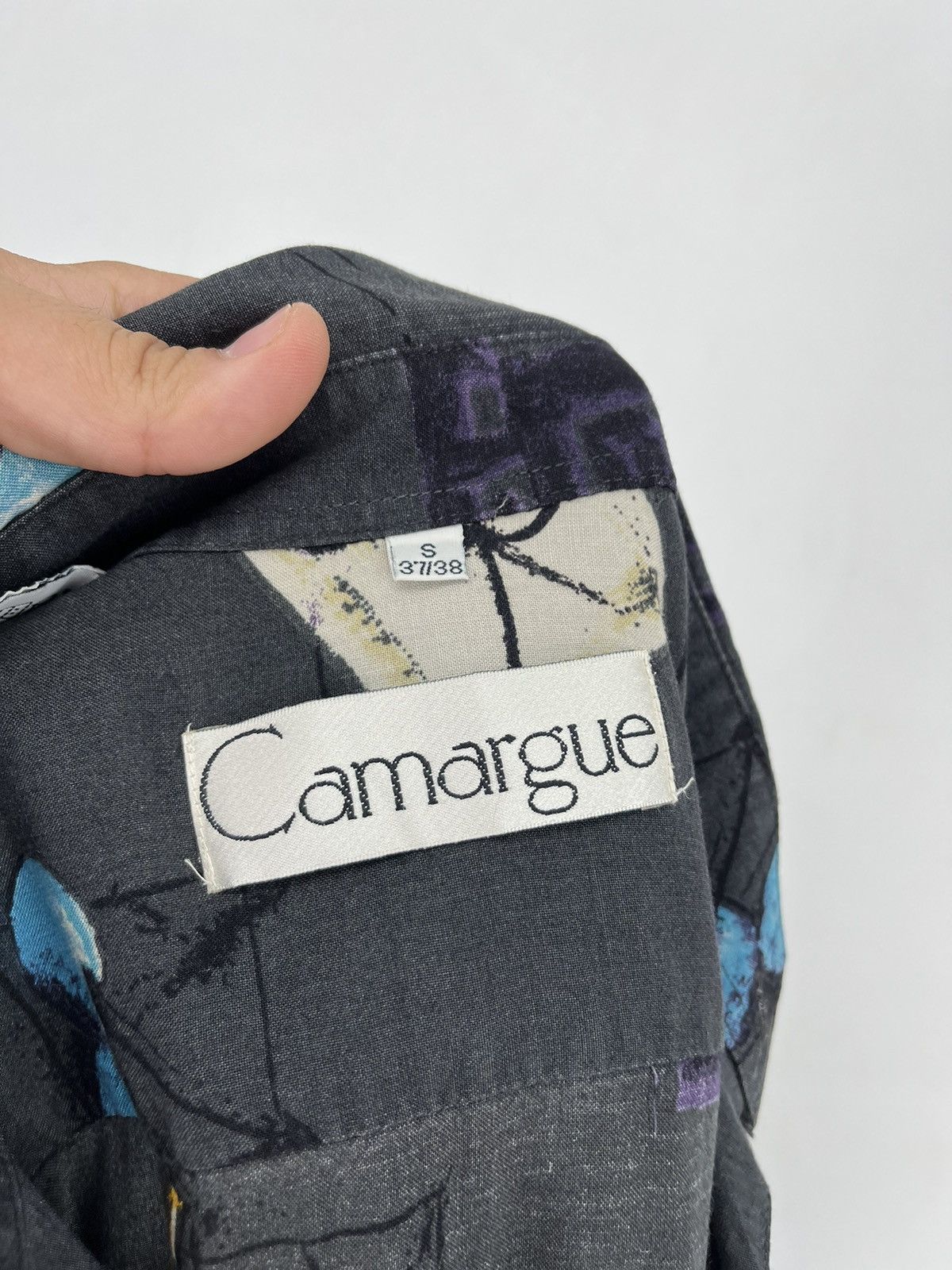 Vintage Vintage Camargue Art Streetwear Hawaiian Travis Scott style Size US S / EU 44-46 / 1 - 8 Thumbnail