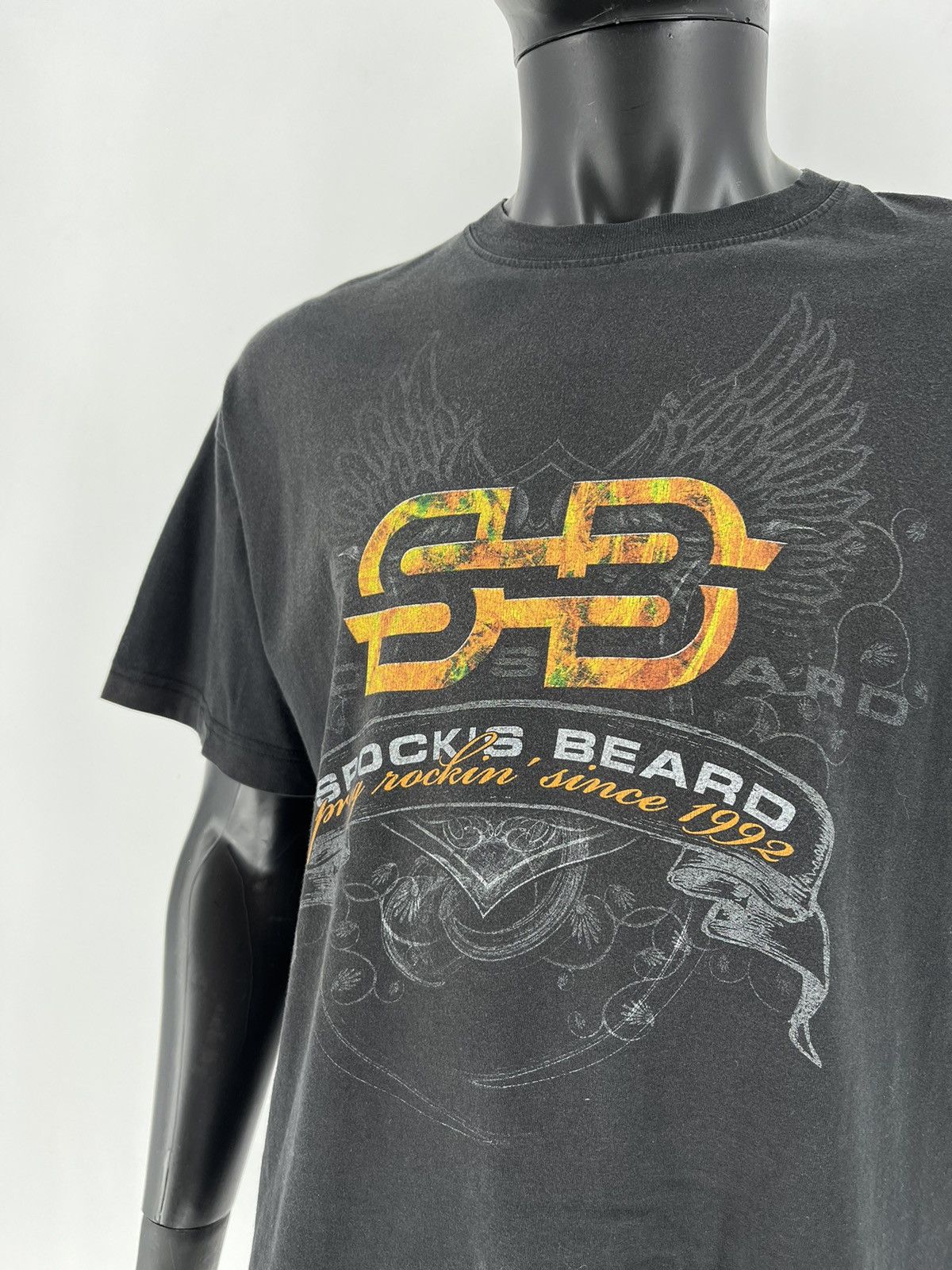 Band Tees Spock’s Beard Tee T Shirt Vintage Since 1992 Size US L / EU 52-54 / 3 - 7 Thumbnail