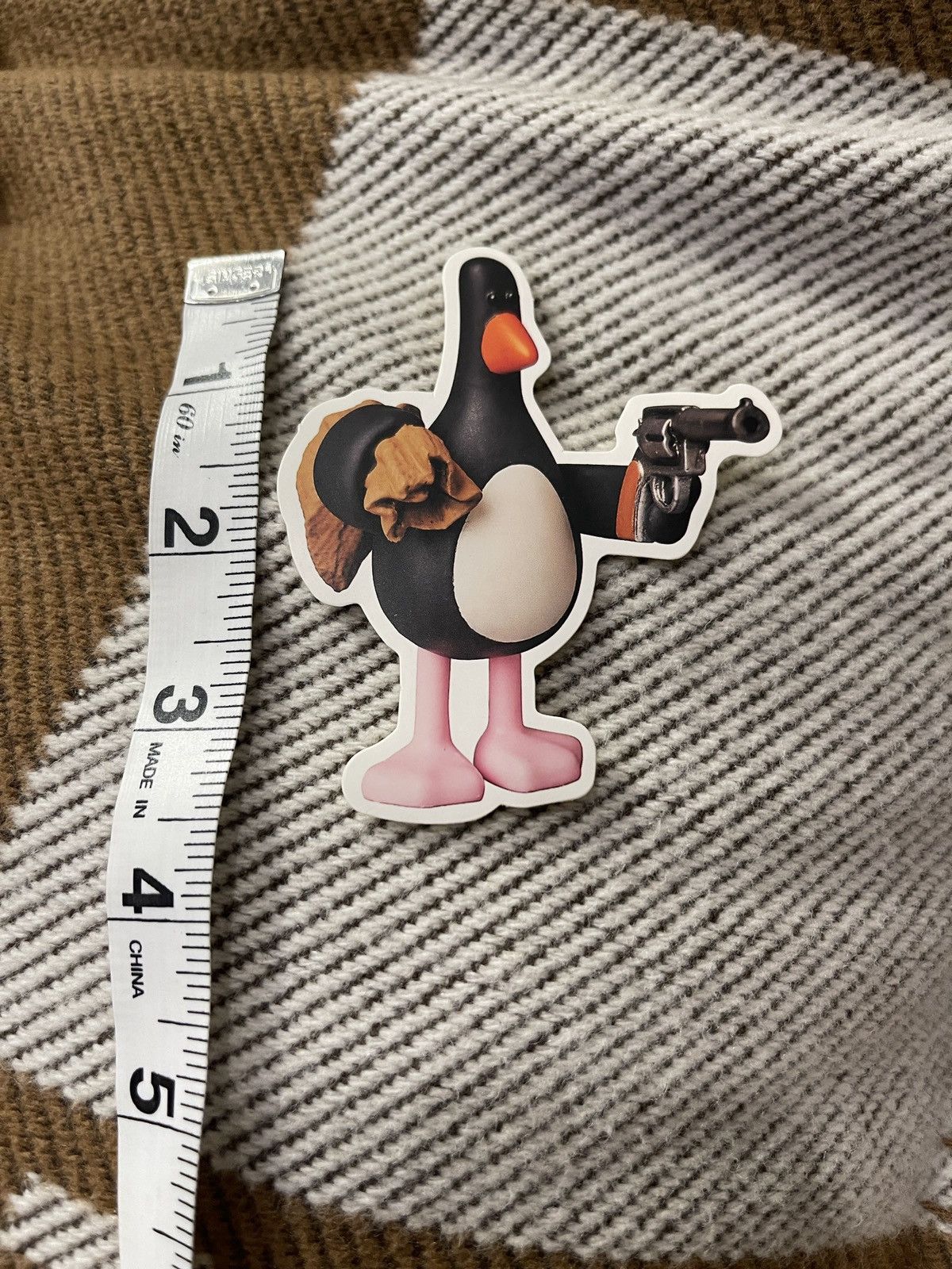 Vintage Chicken leg + Punk Wallace and Gromit The Penguin Stickers ...