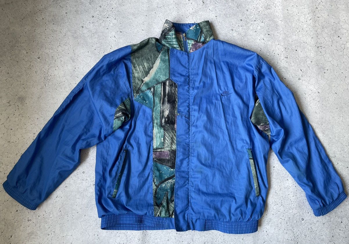 Nike Vintage windbreaker Nike 80-90s Y2K Streatwear Size US XL / EU 56 / 4 - 1 Thumbnail
