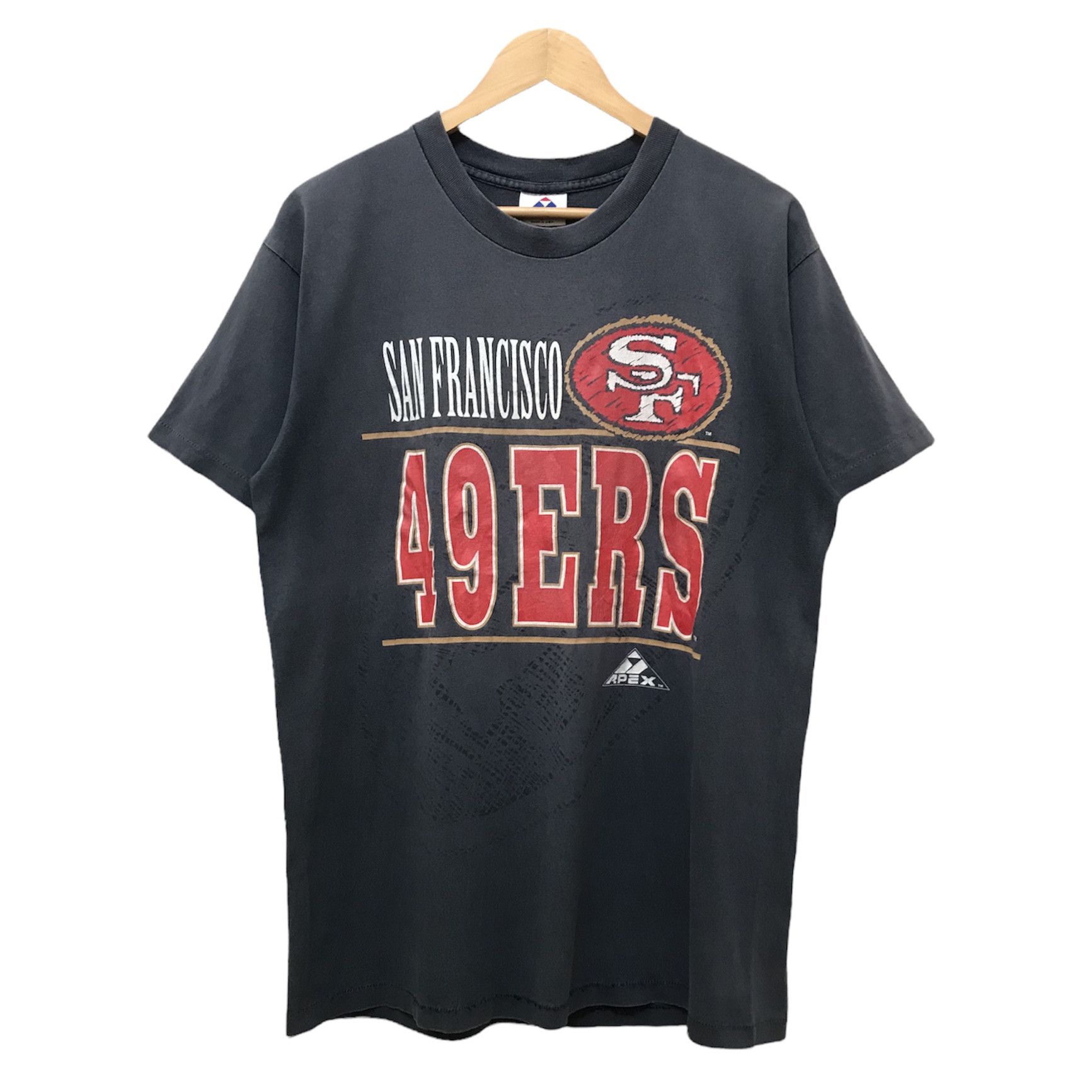 San Francisco 49ers NFL Vintage 90's Rayon Printed Mens Shirt By