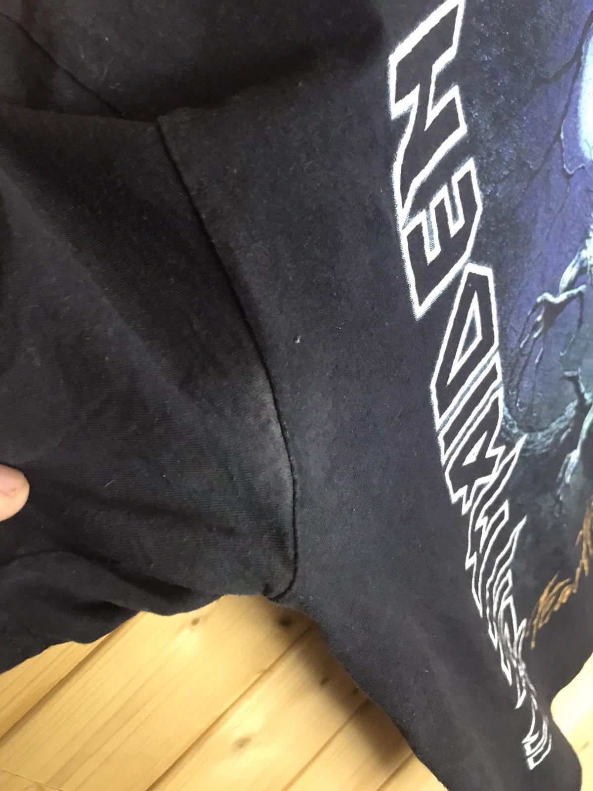 Vintage Iron Maiden band t-shirt Size US L / EU 52-54 / 3 - 4 Thumbnail