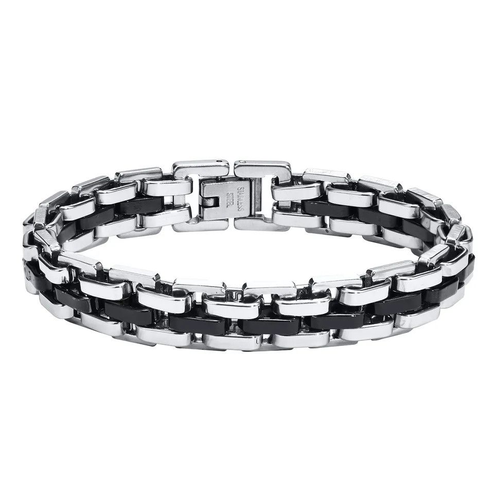 Jewelry Two Tone Chain Bracelets Size ONE SIZE - 2 Thumbnail