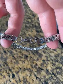Jewelry Flat Chain Link Bracelet Size ONE SIZE - 6 Thumbnail