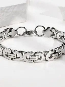Jewelry Flat Chain Link Bracelet Size ONE SIZE - 2 Thumbnail