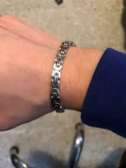 Jewelry Flat Chain Link Bracelet Size ONE SIZE - 3 Thumbnail