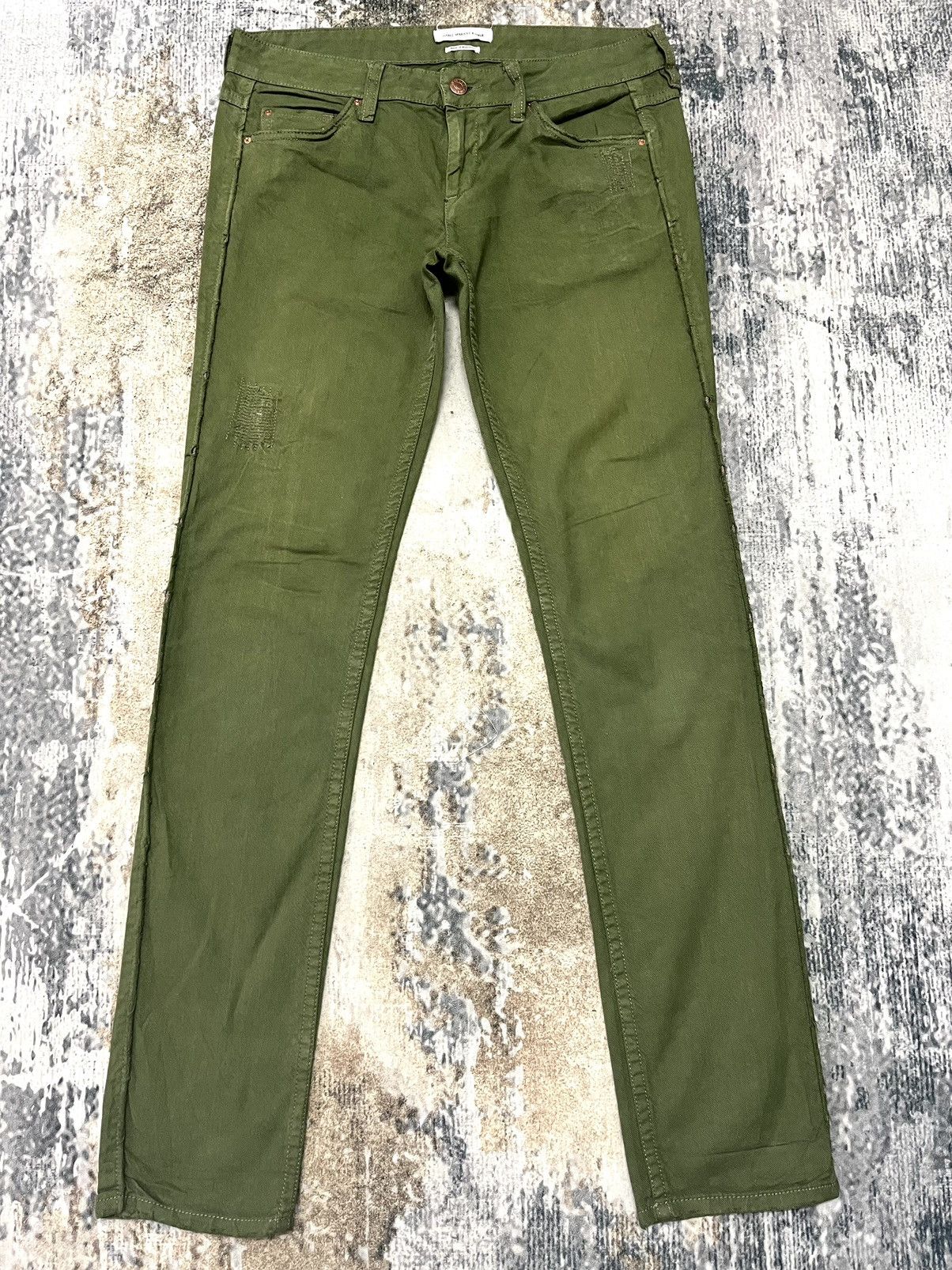 Image of Beauty Beast x If Six Was Nine Isabel Marant Etoile Green Pants, Women's (Size 33)