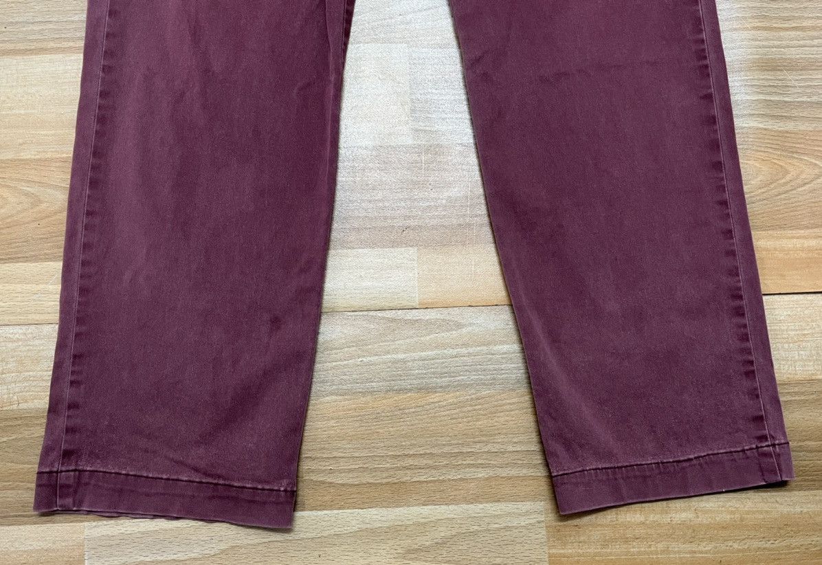 If Six Was Nine × Japanese Brand Japanase Uniqlo Maroon Cargo Pocket Straight Cut Size US 32 / EU 48 - 6 Thumbnail