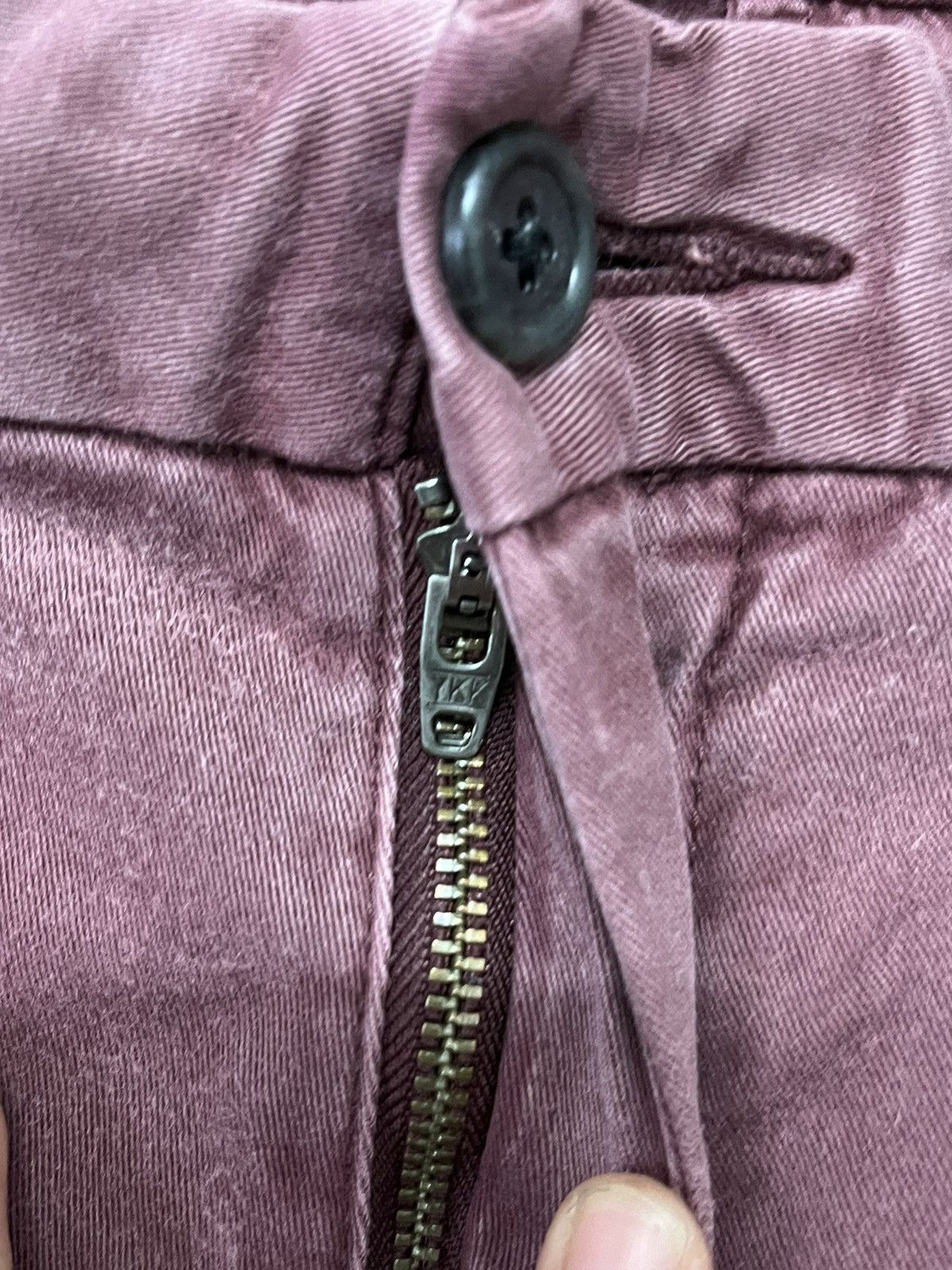 If Six Was Nine × Japanese Brand Japanase Uniqlo Maroon Cargo Pocket Straight Cut Size US 32 / EU 48 - 5 Thumbnail