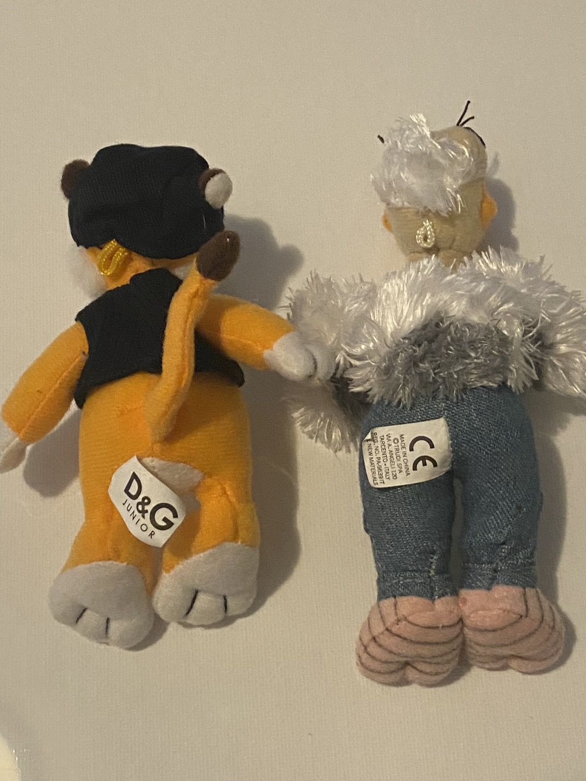 Dolce Gabbana Plush Dolls