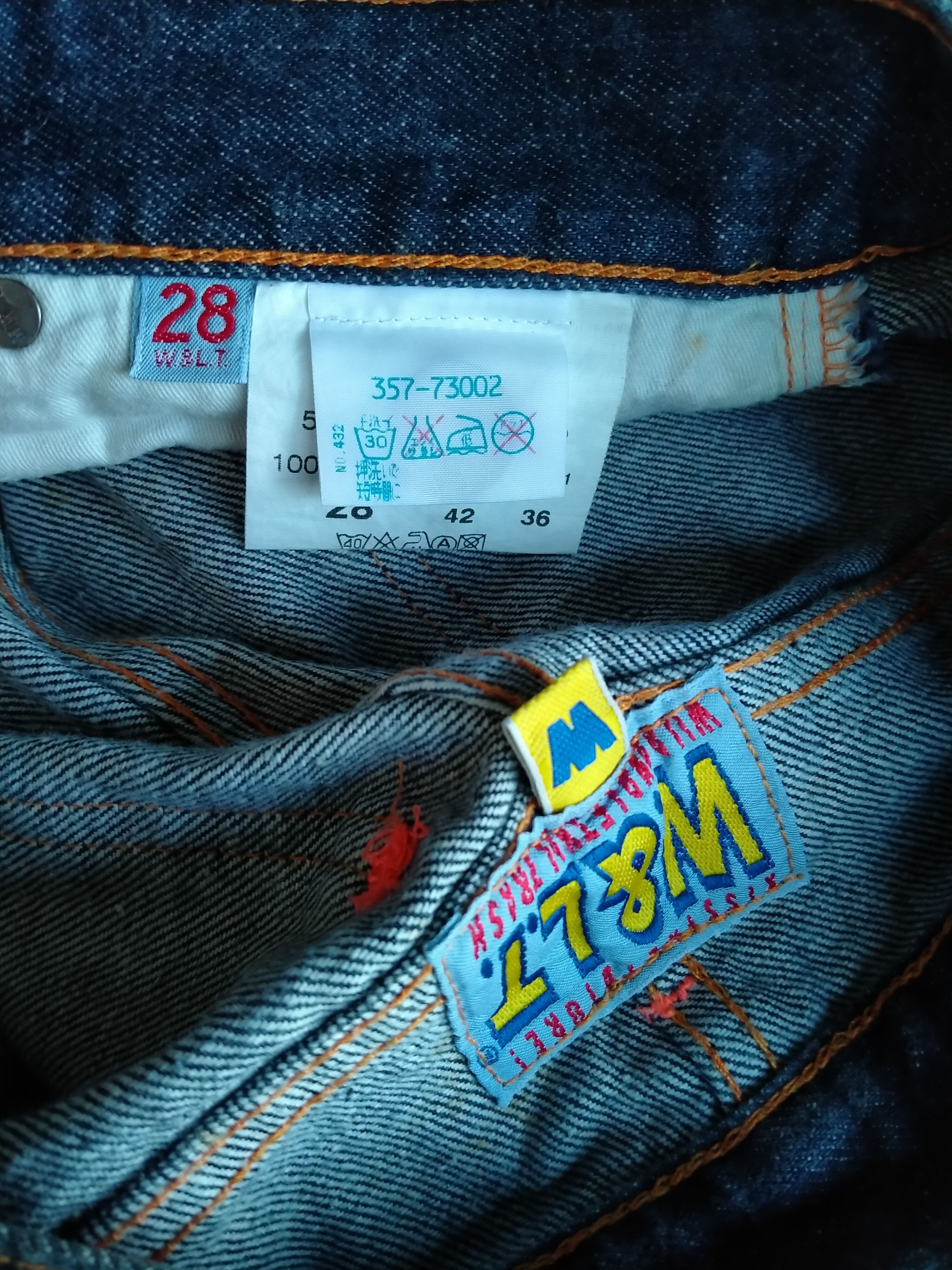 Walter Van Beirendonck OG Walter Van Beirendonck Lightening Flare Denim Size US 28 / EU 44 - 19 Thumbnail