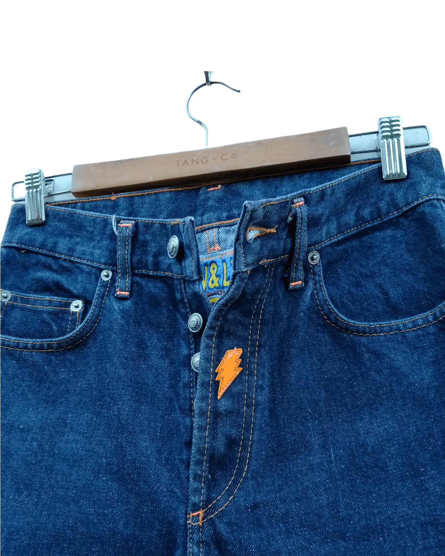 Walter Van Beirendonck OG Walter Van Beirendonck Lightening Flare Denim Size US 28 / EU 44 - 5 Thumbnail