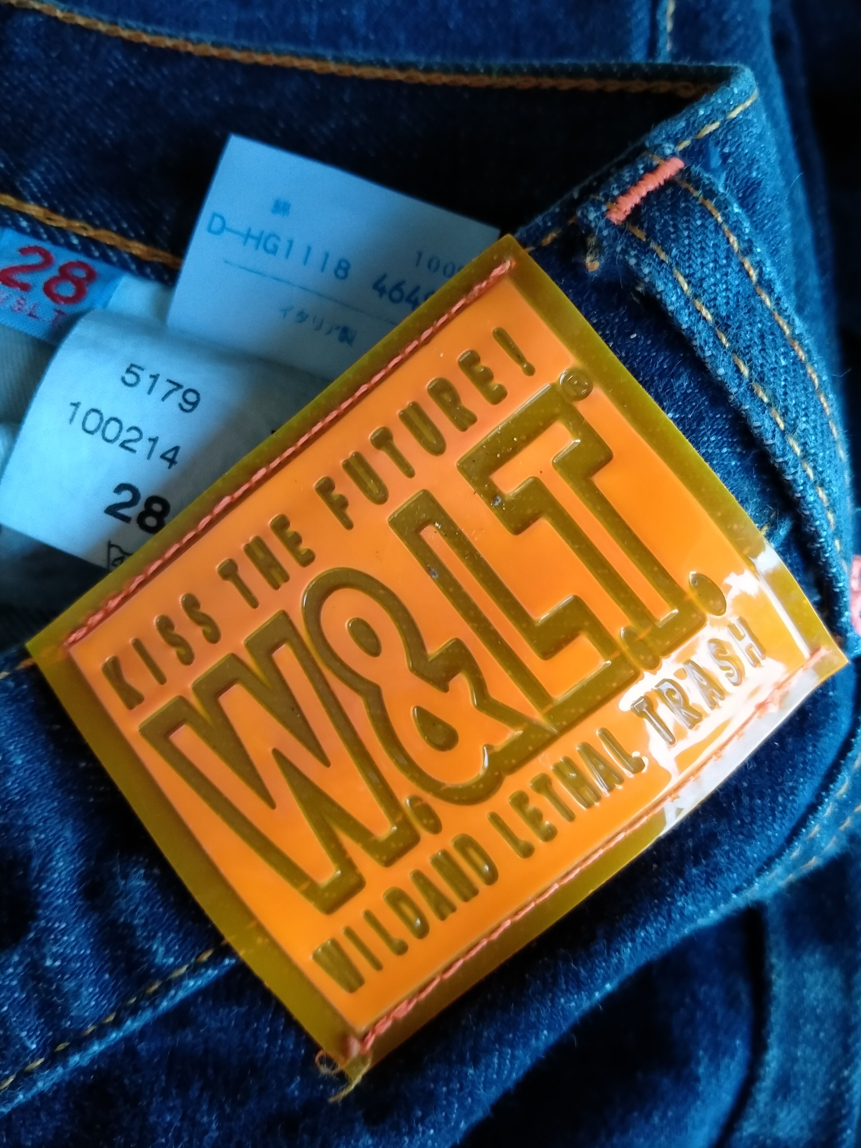 Walter Van Beirendonck OG Walter Van Beirendonck Lightening Flare Denim Size US 28 / EU 44 - 23 Thumbnail