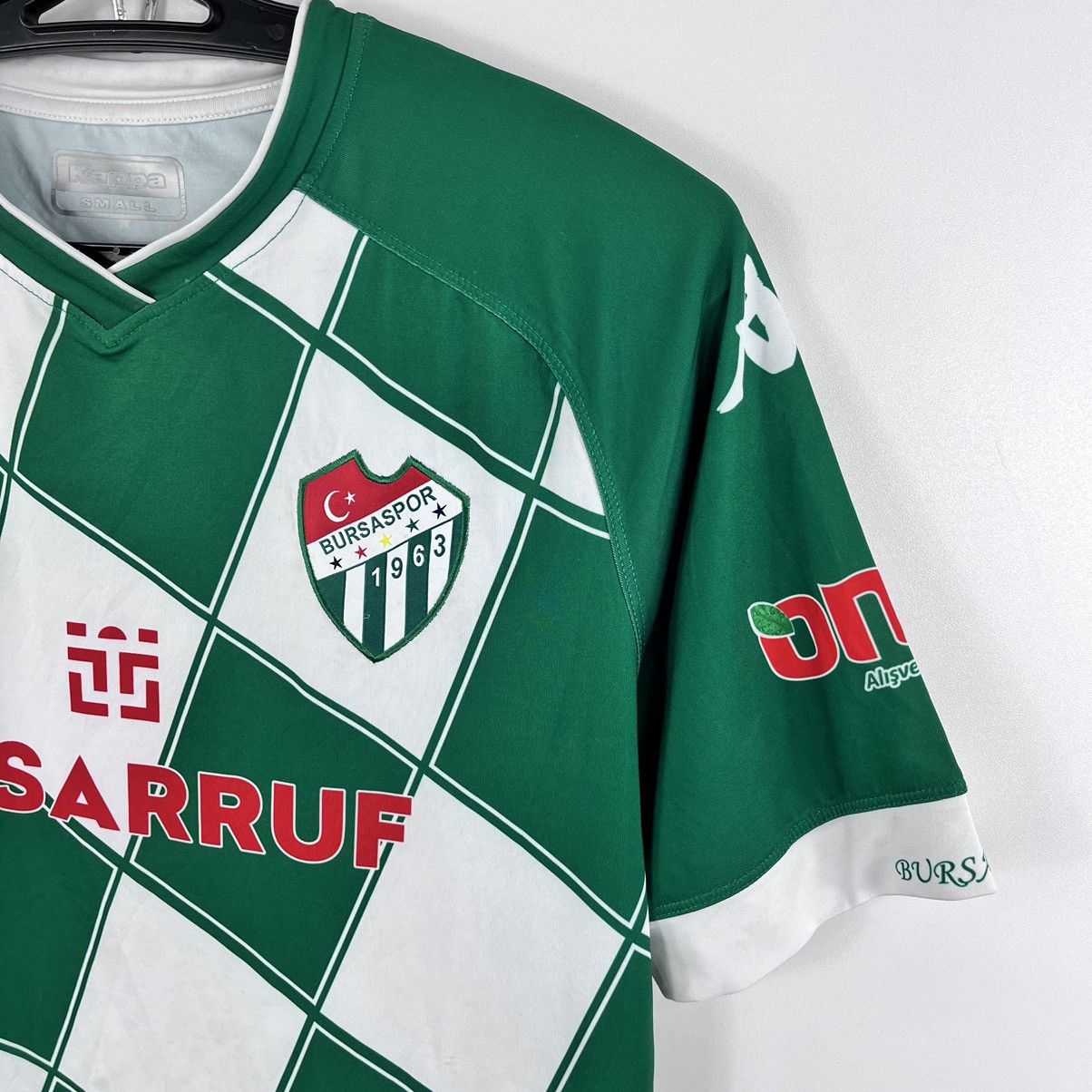 Kappa Kappa Bursaspor 2020/2021 Home Jersey T-Shirt Size S Size US S / EU 44-46 / 1 - 5 Thumbnail