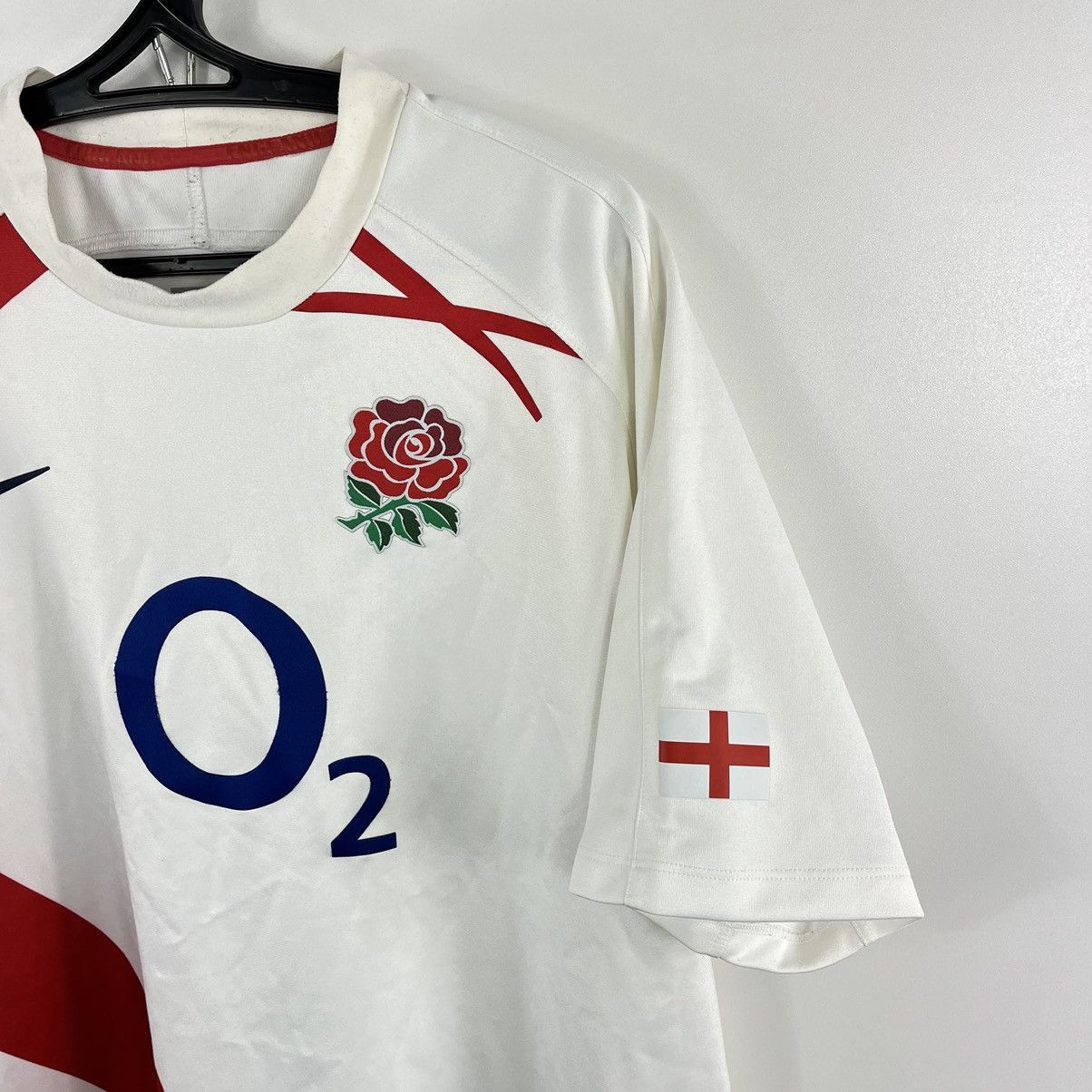 Nike Vintage England Rugby National Team Nike Rugby O2 Home Sz XL Size US XL / EU 56 / 4 - 3 Thumbnail