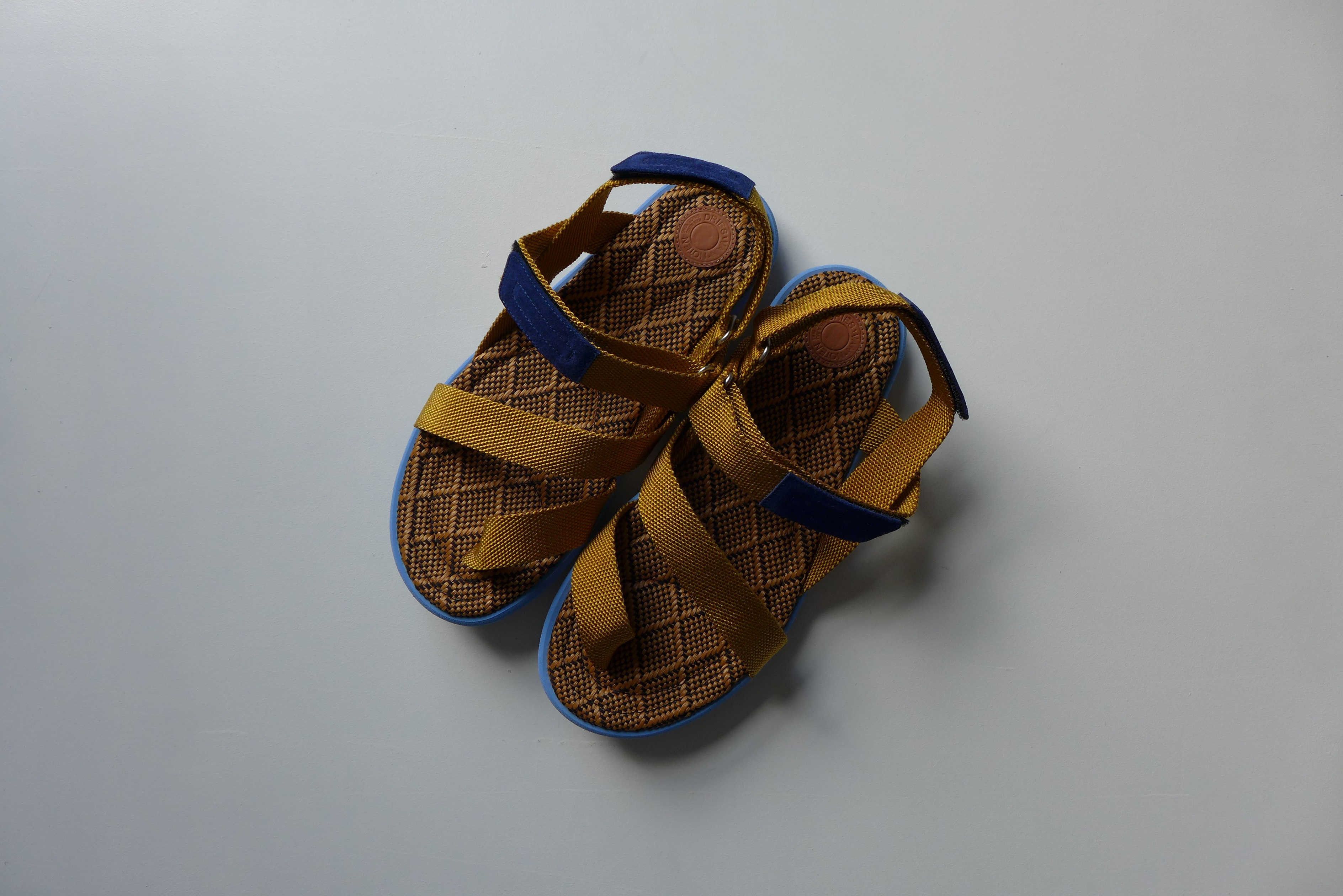 Dries Van Noten Dries Van Noten Webbing Sandals - Yellow Size US 9 / EU 42 - 2 Thumbnail
