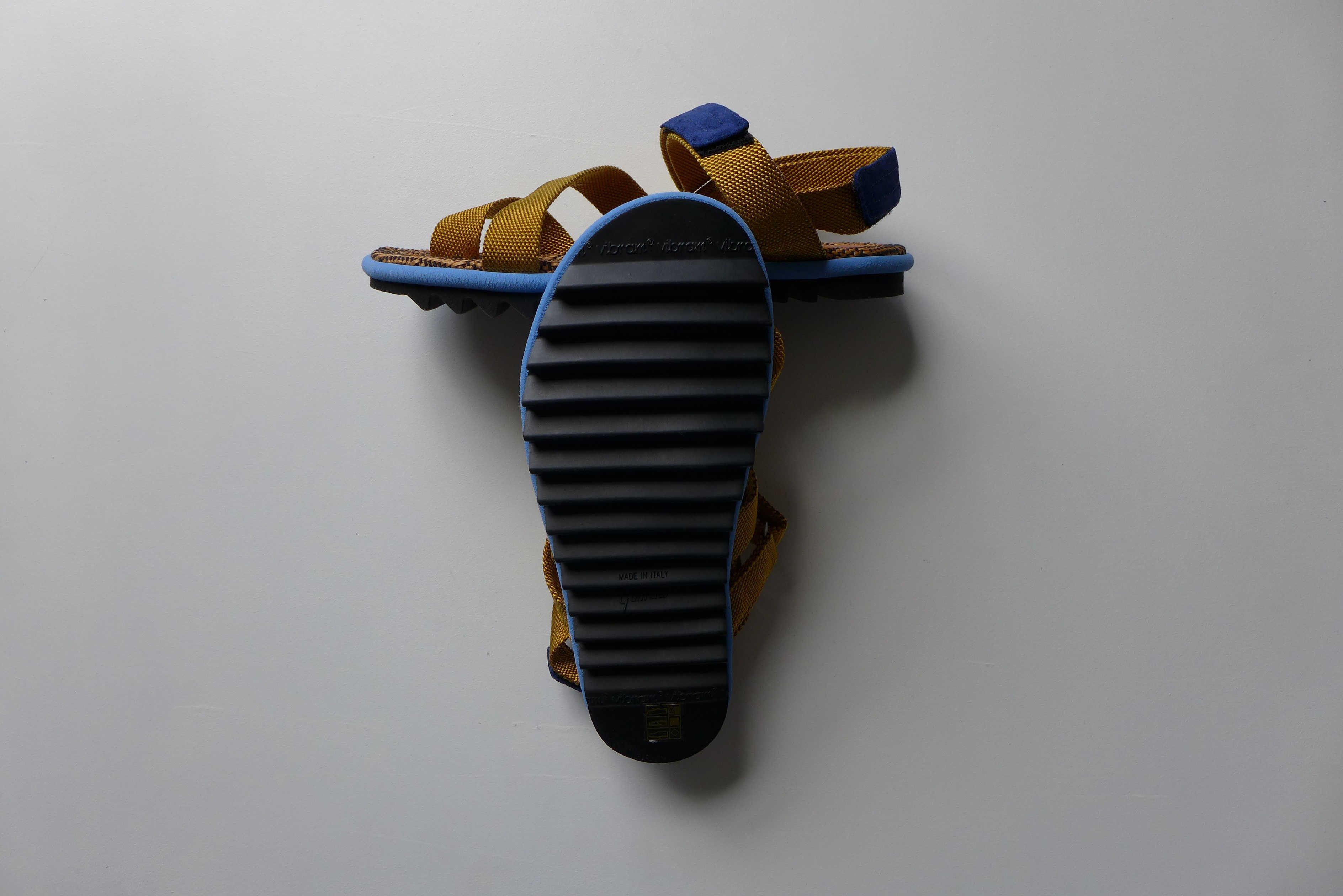 Dries Van Noten Dries Van Noten Webbing Sandals - Yellow Size US 9 / EU 42 - 13 Thumbnail