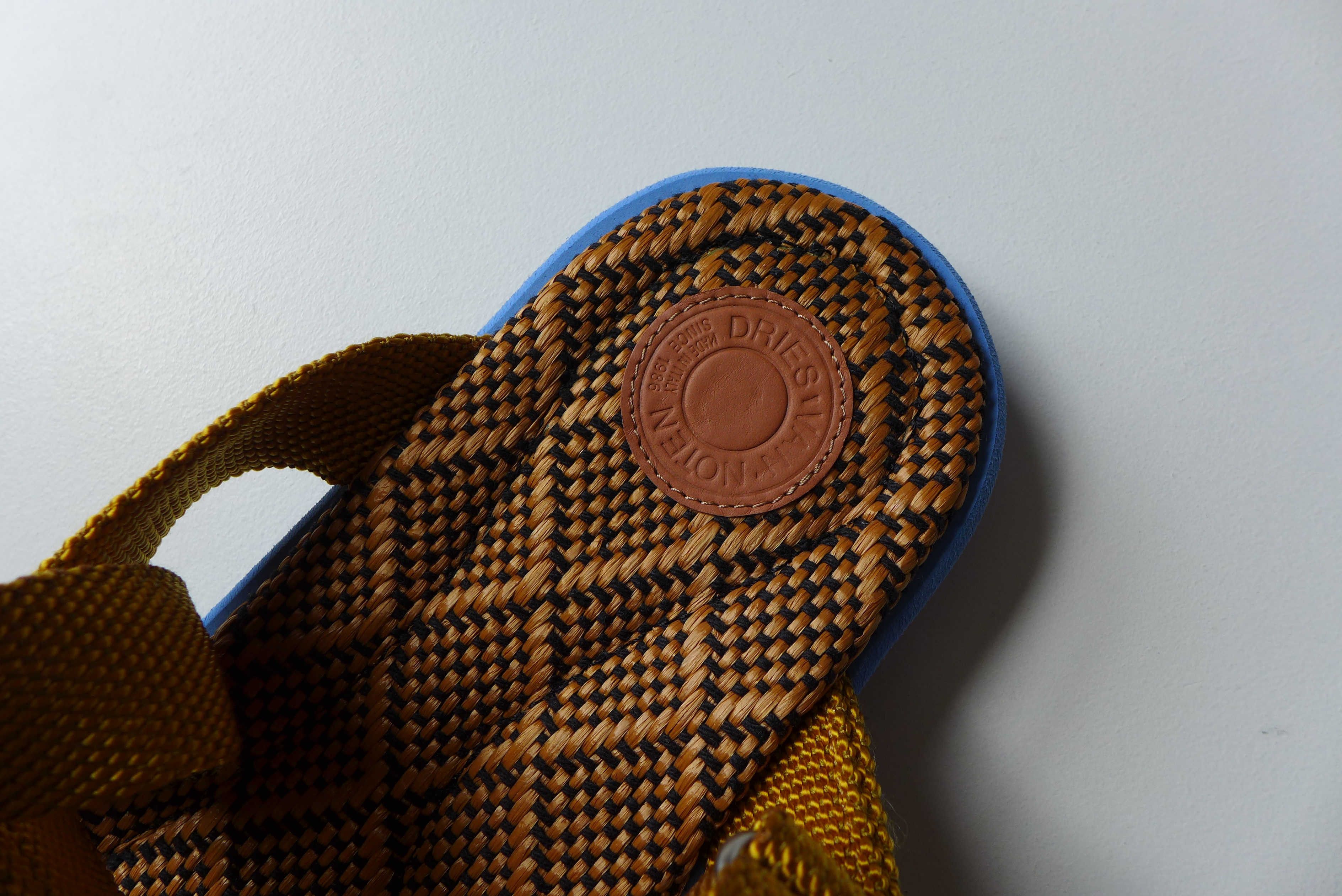 Dries Van Noten Dries Van Noten Webbing Sandals - Yellow Size US 9 / EU 42 - 12 Thumbnail