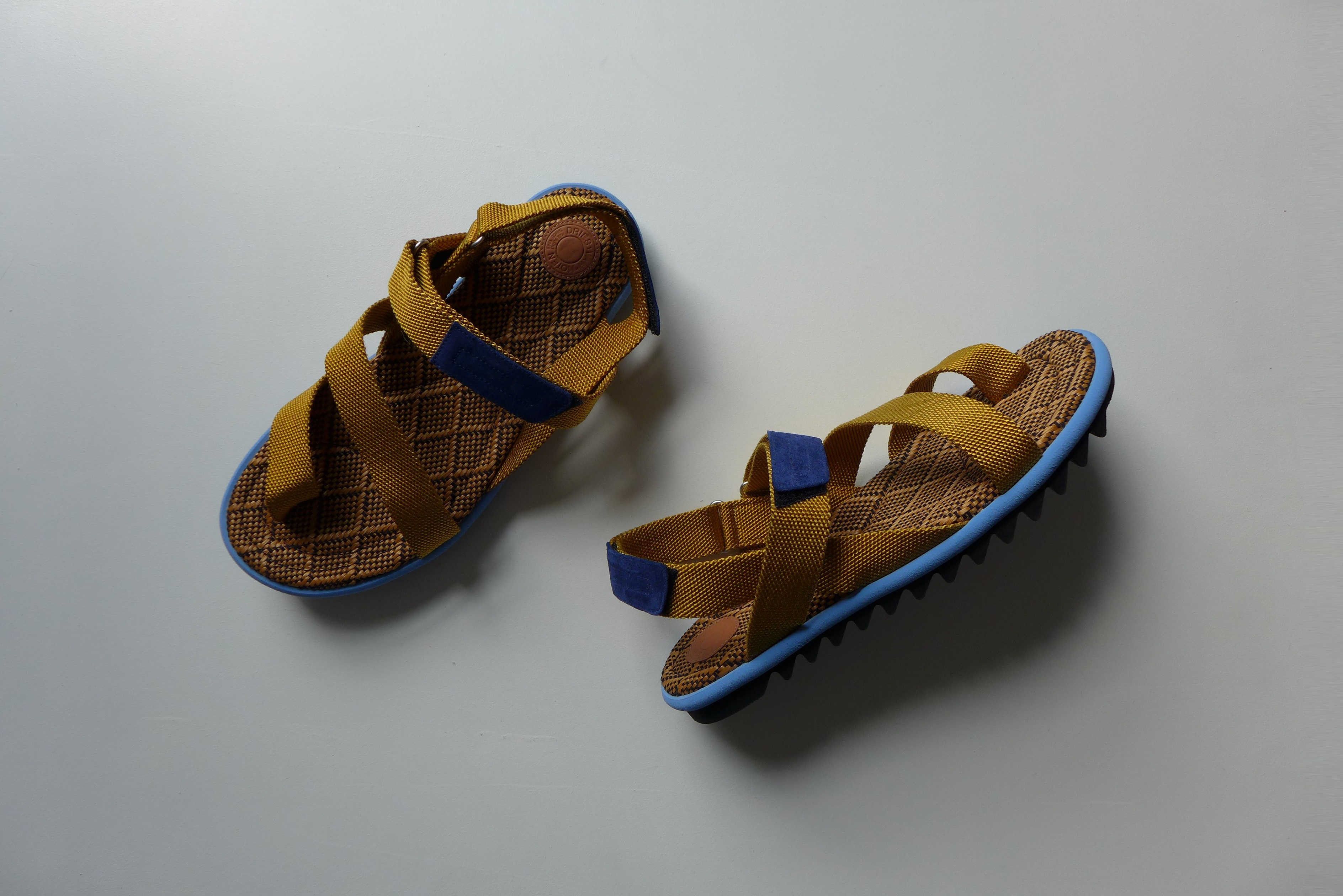 Dries Van Noten Dries Van Noten Webbing Sandals - Yellow Size US 9 / EU 42 - 6 Thumbnail