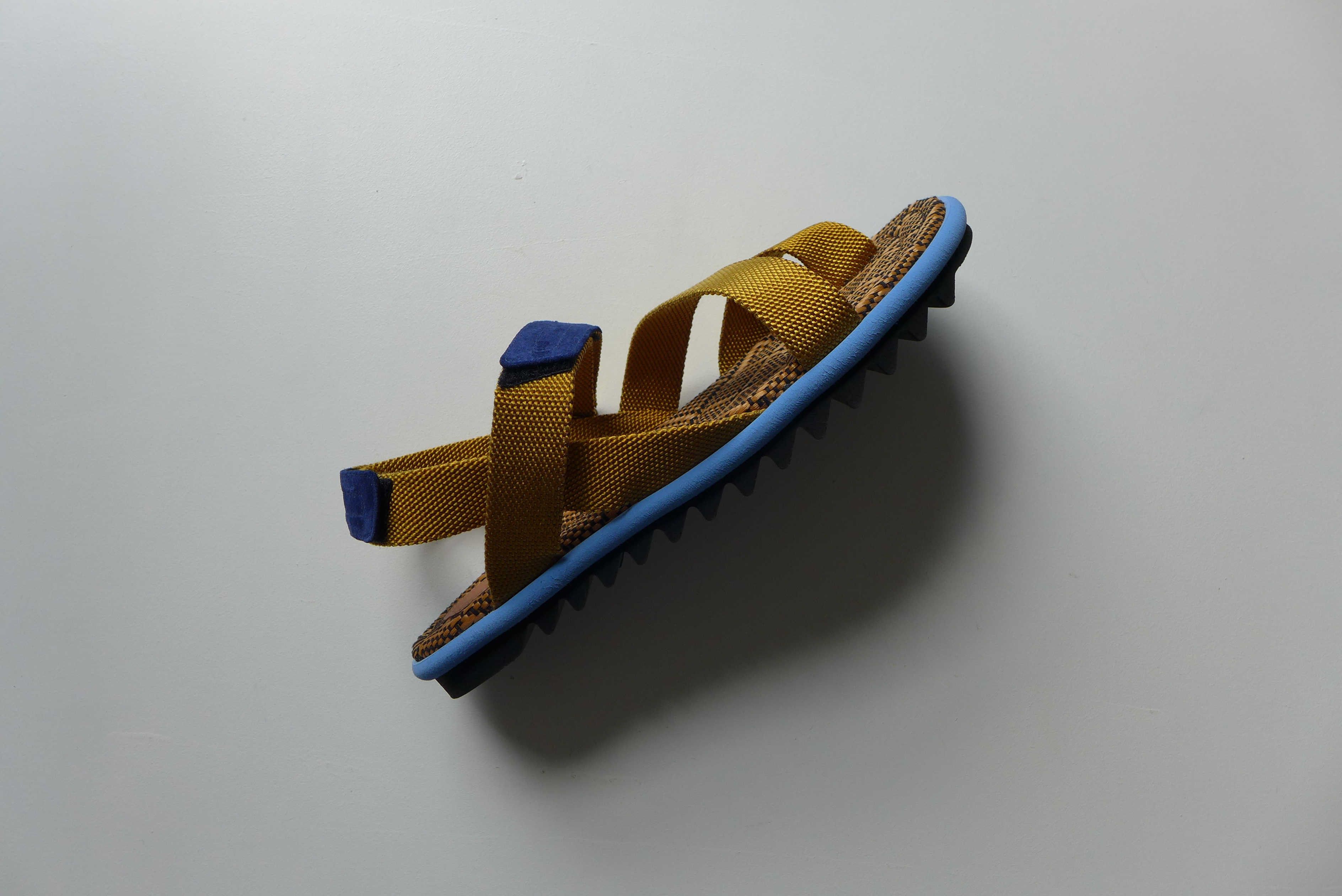 Dries Van Noten Dries Van Noten Webbing Sandals - Yellow Size US 9 / EU 42 - 7 Thumbnail