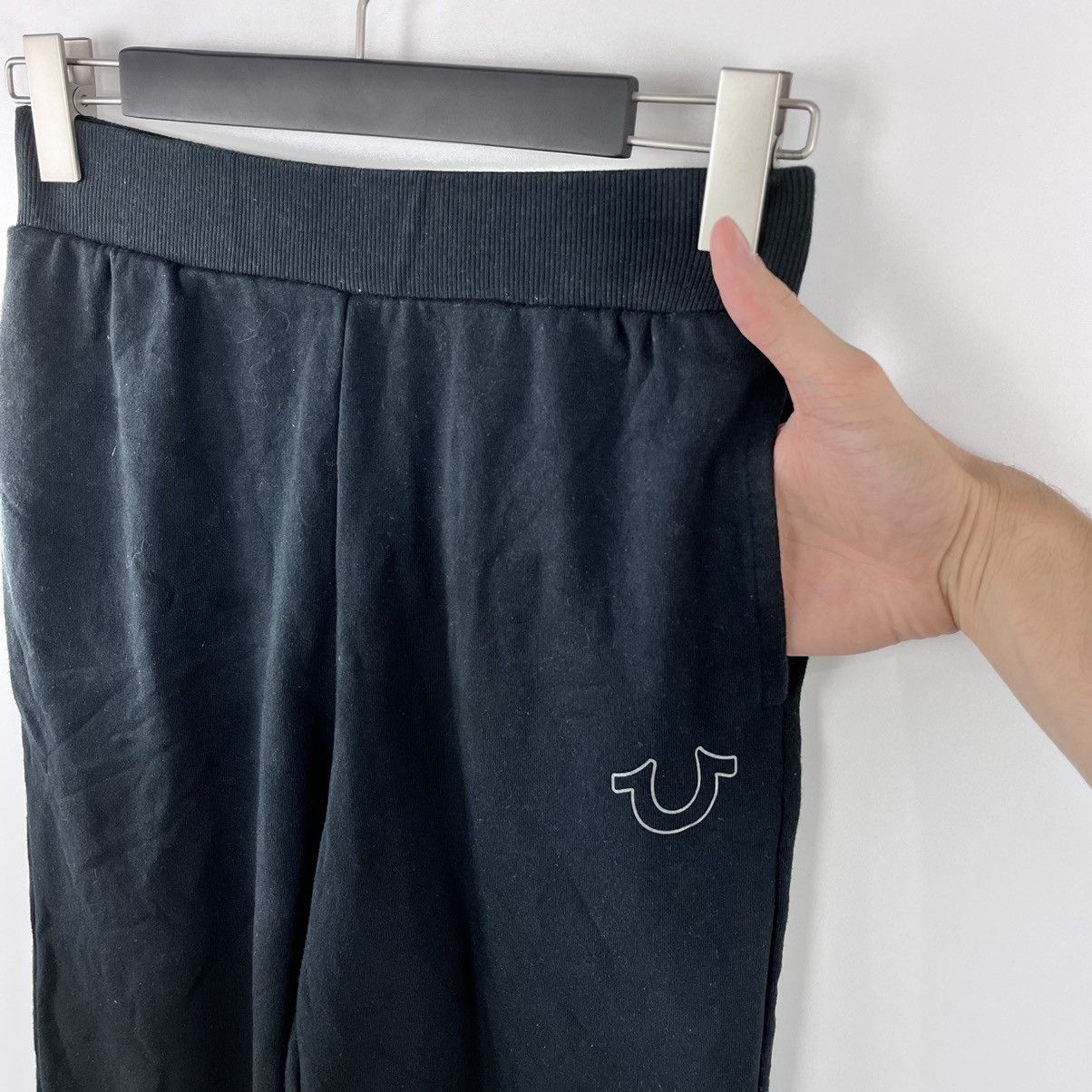 Japanese Brand Vintage True Religion High Rise Jogger Pants Black Size M Size US 32 / EU 48 - 5 Thumbnail