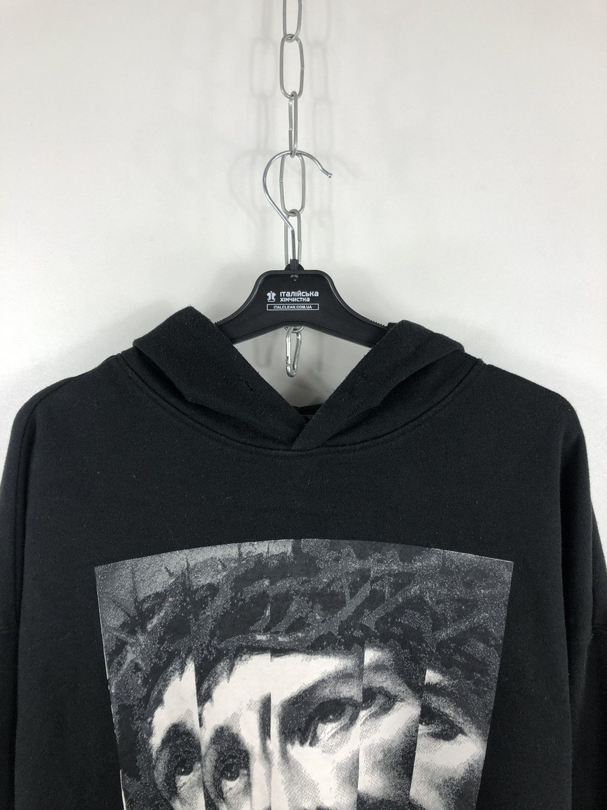 Designer × Japanese Brand Believe 3:16 Hoodie Jesus Big Logo Oversize Black Size S/M Size US S / EU 44-46 / 1 - 3 Thumbnail