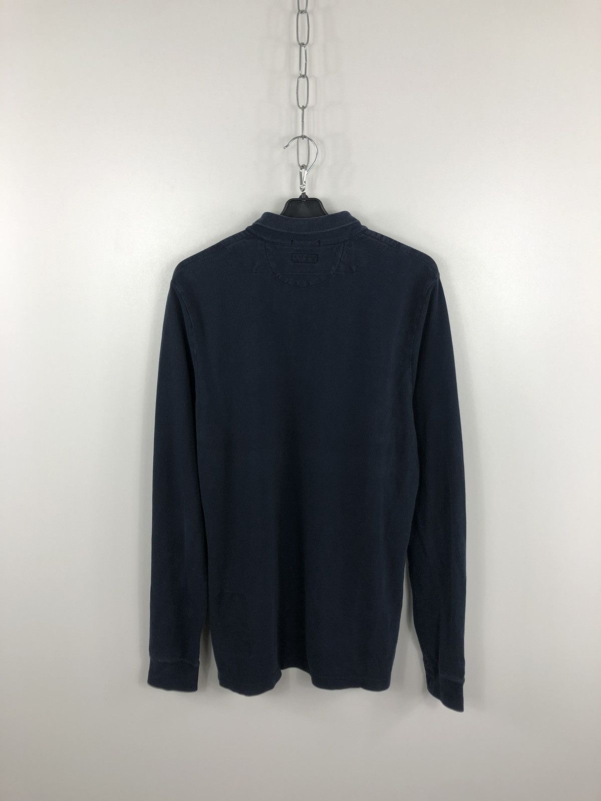 Allsaints × Vintage Vintage Allsaints Long Sleeve 3 Button Style Navy Size M Size US M / EU 48-50 / 2 - 2 Thumbnail