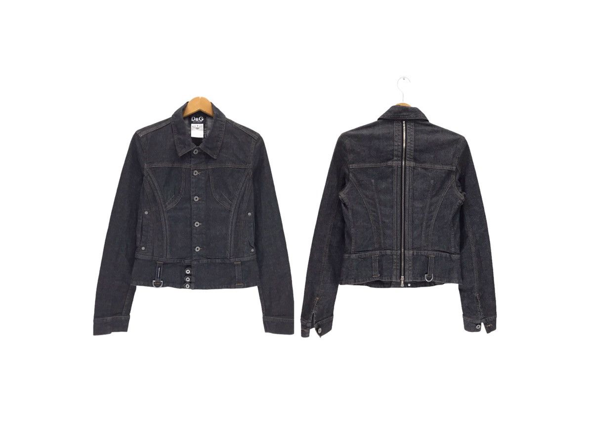 Dolce & Gabbana Denim Dolce & Gabbana Jacket D&G Zipper Size S / US 4 / IT 40 - 1 Thumbnail