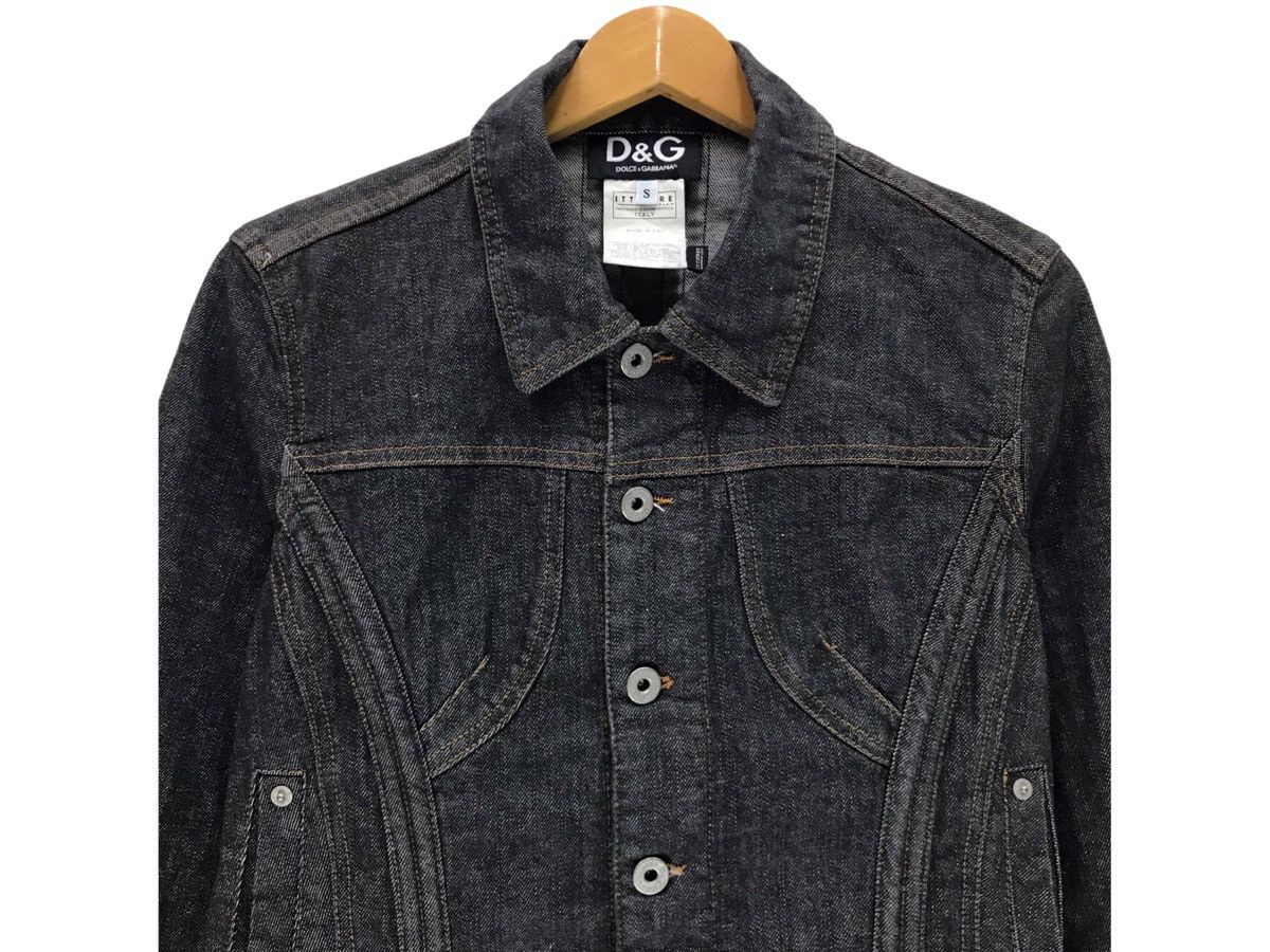 Dolce & Gabbana Denim Dolce & Gabbana Jacket D&G Zipper Size S / US 4 / IT 40 - 3 Thumbnail