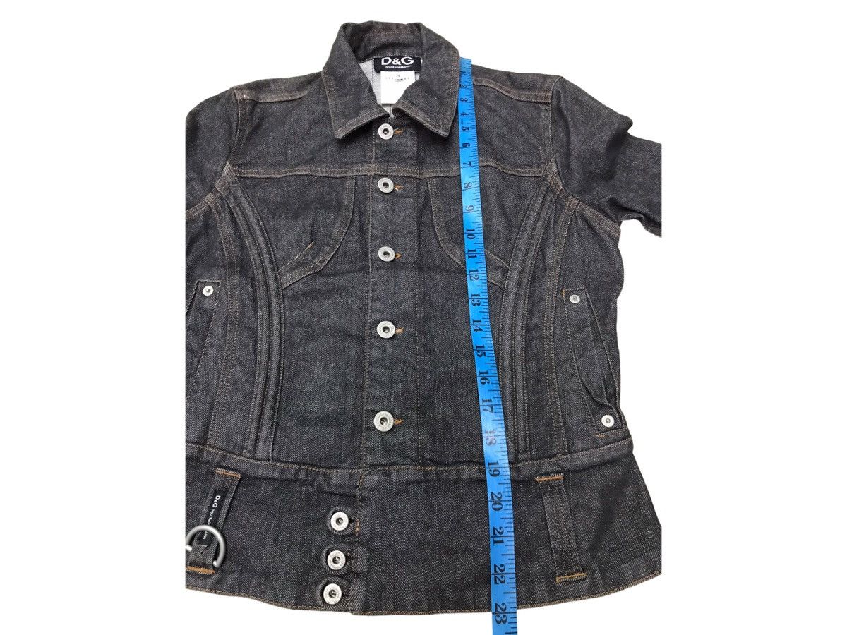 Dolce & Gabbana Denim Dolce & Gabbana Jacket D&G Zipper Size S / US 4 / IT 40 - 17 Thumbnail