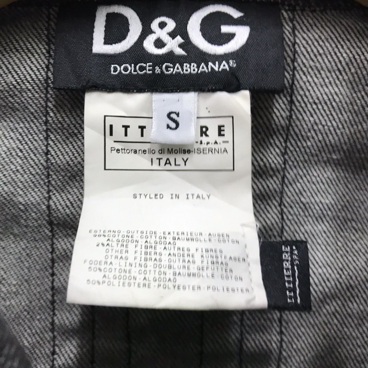 Dolce & Gabbana Denim Dolce & Gabbana Jacket D&G Zipper Size S / US 4 / IT 40 - 21 Thumbnail